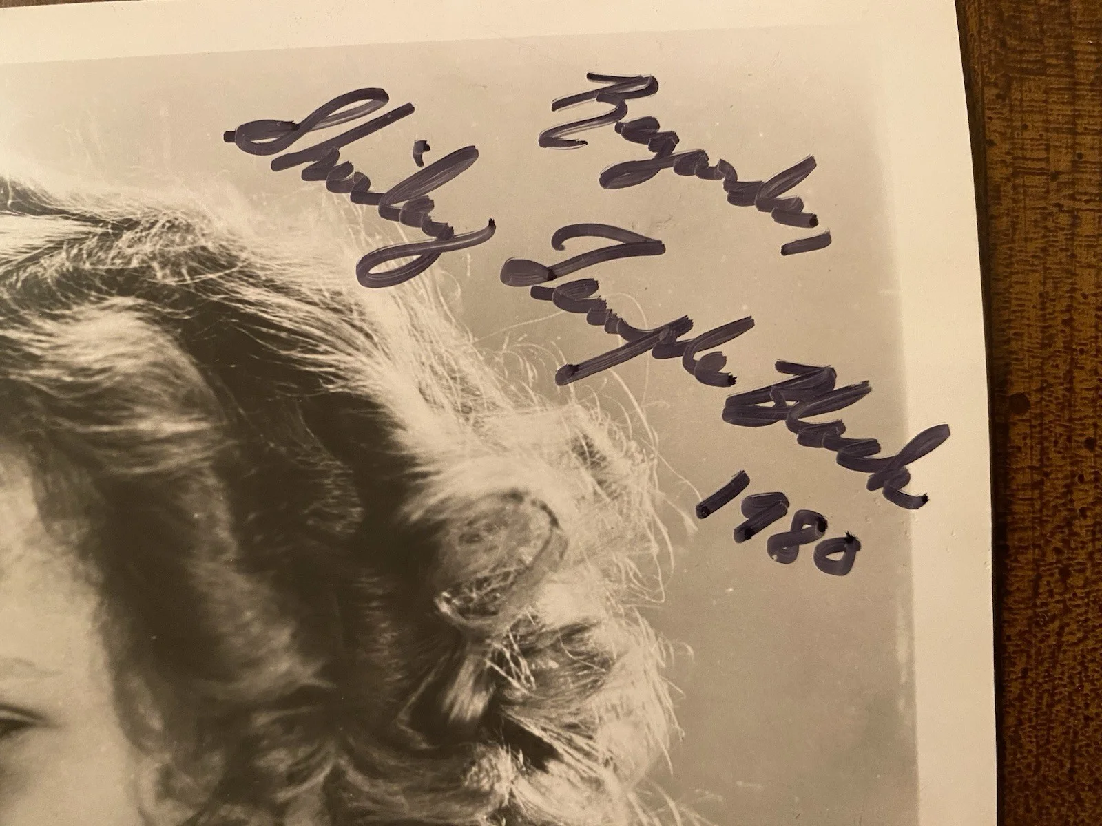 Shirley Temple, Lois Wilson — Lois Wilson Shirley Temple Signed Autographed Photo By Both With COA Bright Eyes, изображение 2
