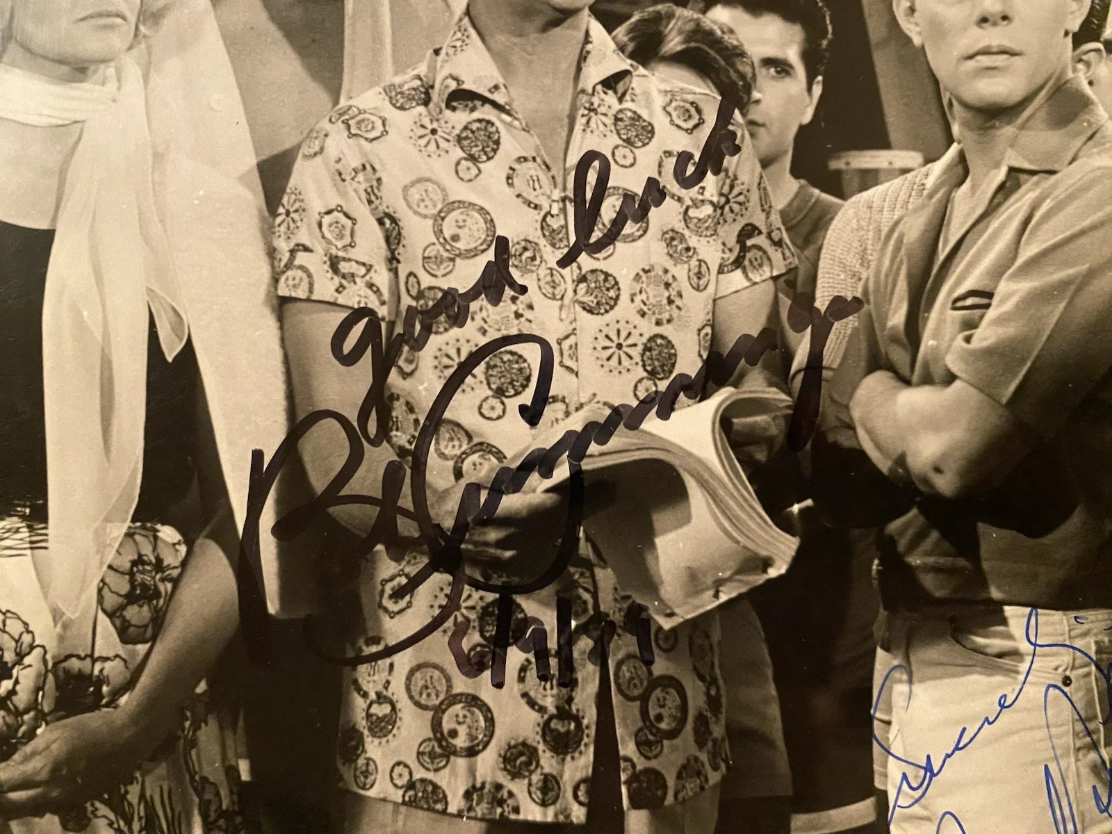 Frankie Avalon, Annette Funicello, Bob Cummings — Frankie Avalon Annette Funicello Bob Cummings Signed Autographed Photo With COA, image 2