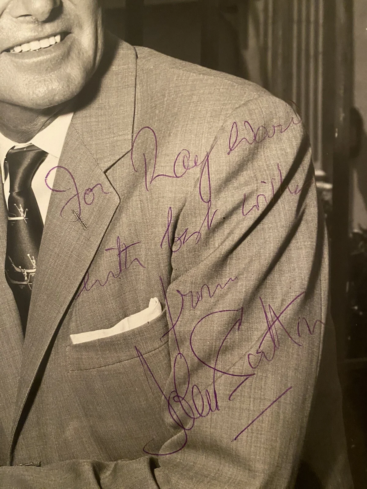 John Sutton — John Sutton Signed Autographed Photo With COA Return Of The Fly Three Musketeers, изображение 2