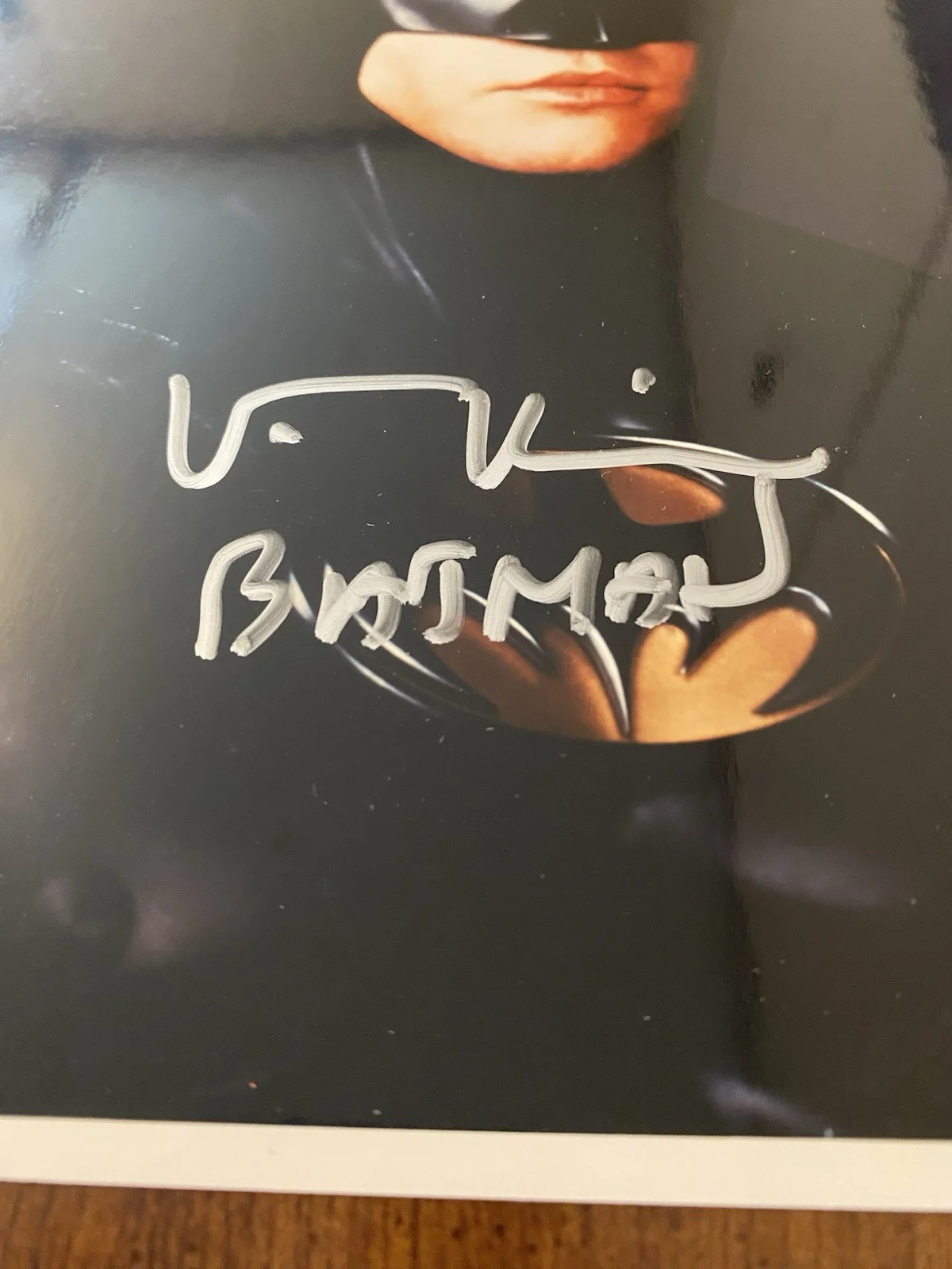 Val Kilmer — Val Kilmer Signed Autographed Photo With COA Batman Forever INSCRIPTION, изображение 3