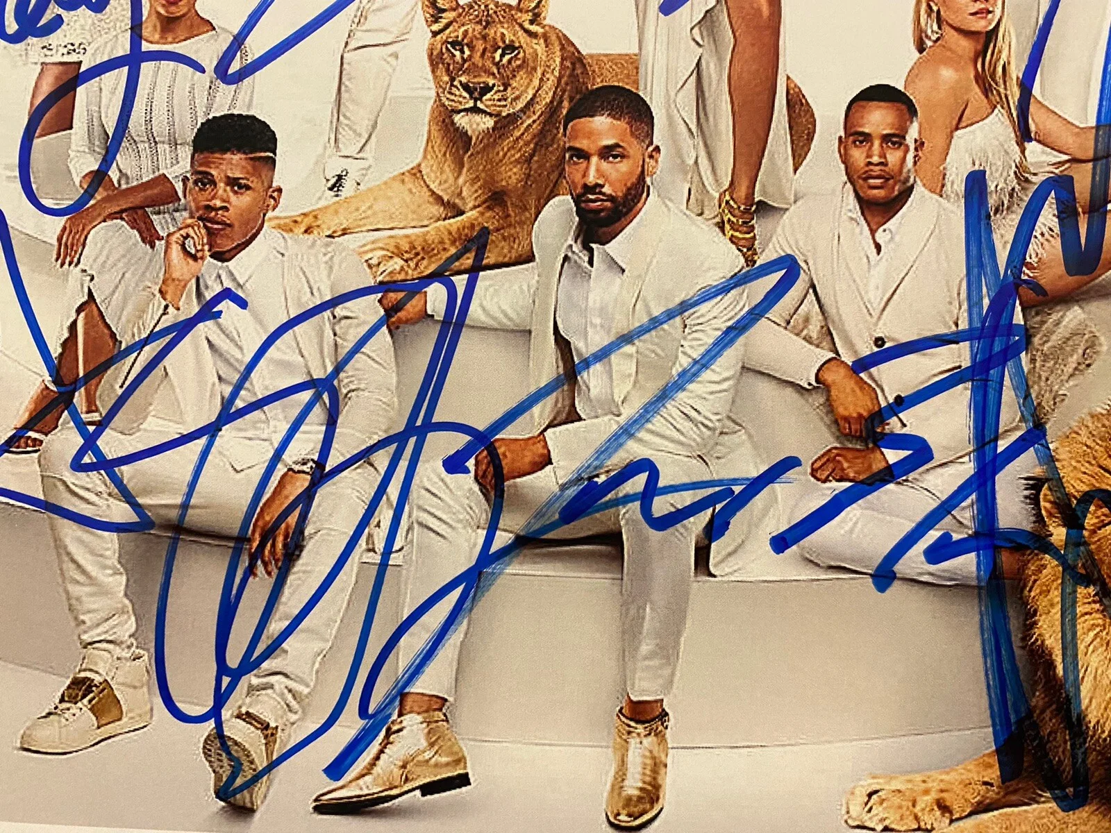 Empire Cast, Terence Howard, Jussie Smollett, Etc — Empire Cast Signed Autographed Photo By All 9 With COA LOA, image 4