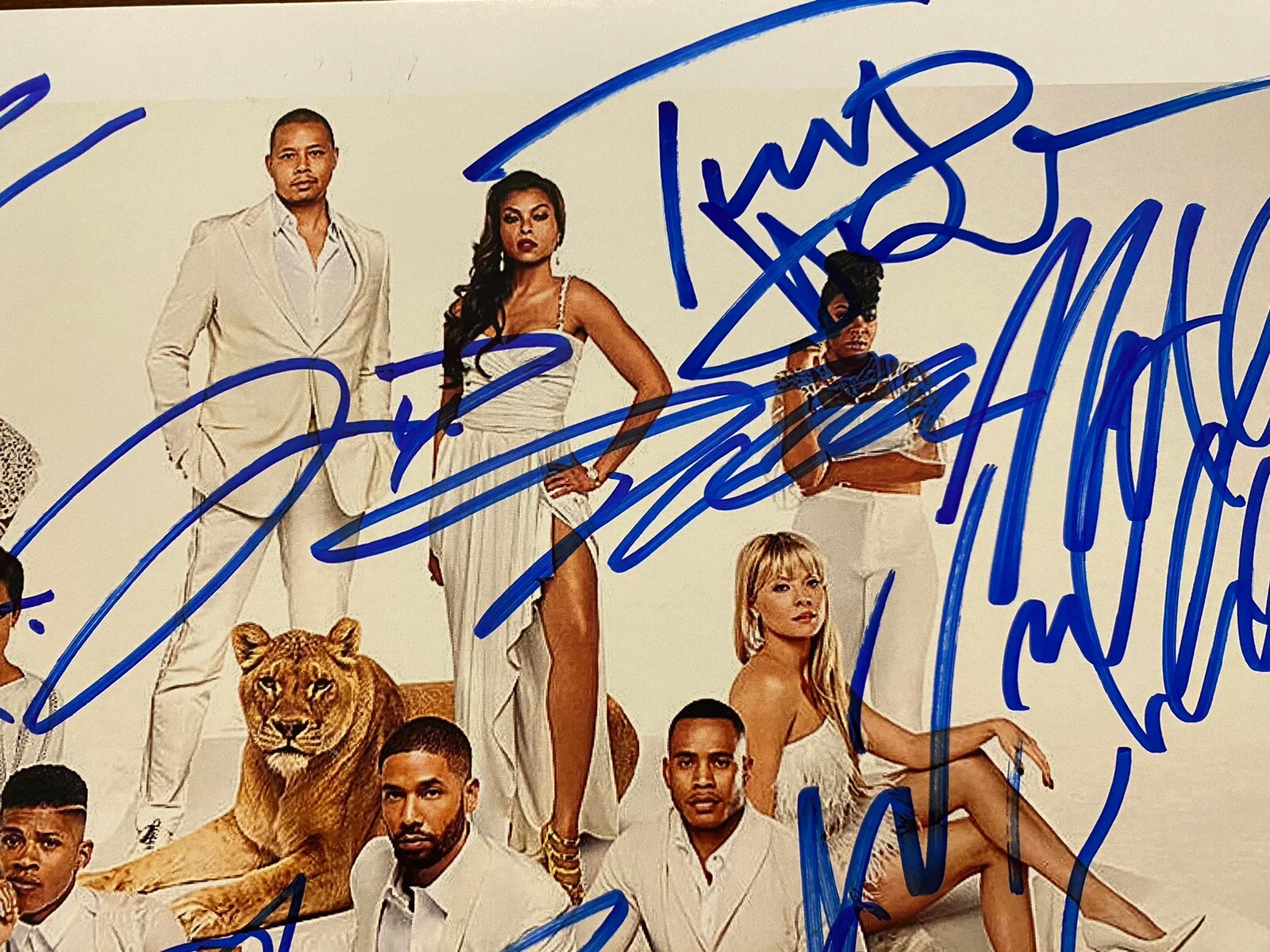 Empire Cast, Terence Howard, Jussie Smollett, Etc — Empire Cast Signed Autographed Photo By All 9 With COA LOA, image 5