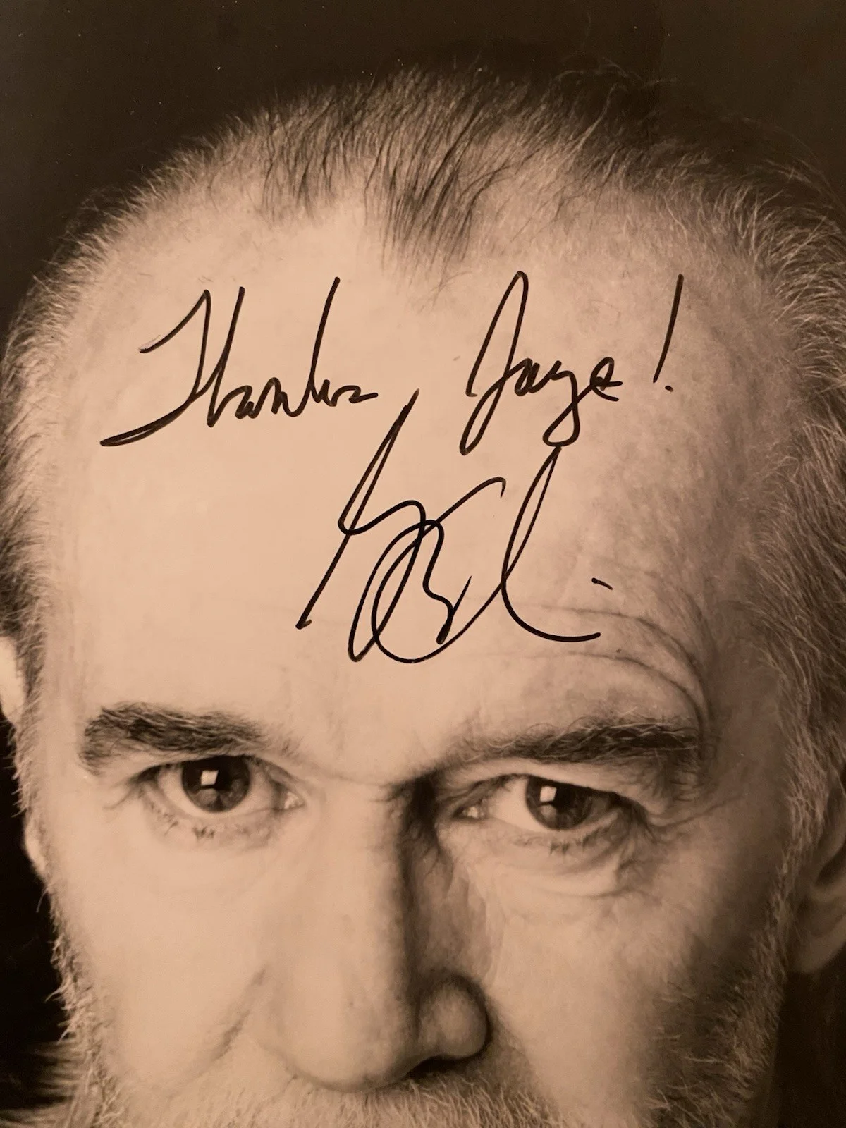 George Carlin — George Carlin Signed Autographed 8x10 Photo With COA Stand Up Comedian, image 2