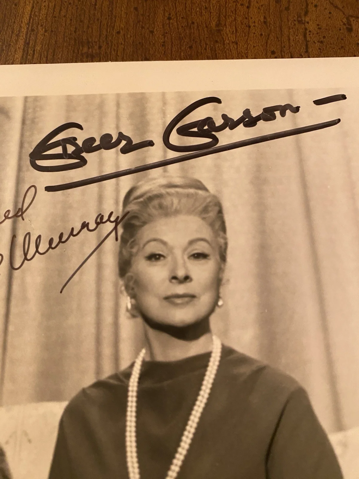 Fred MacMurray, Greer Garson — Fred MacMurray Greer Garson Signed Autographed Photo Happiest Millionaire w/ COA, image 5