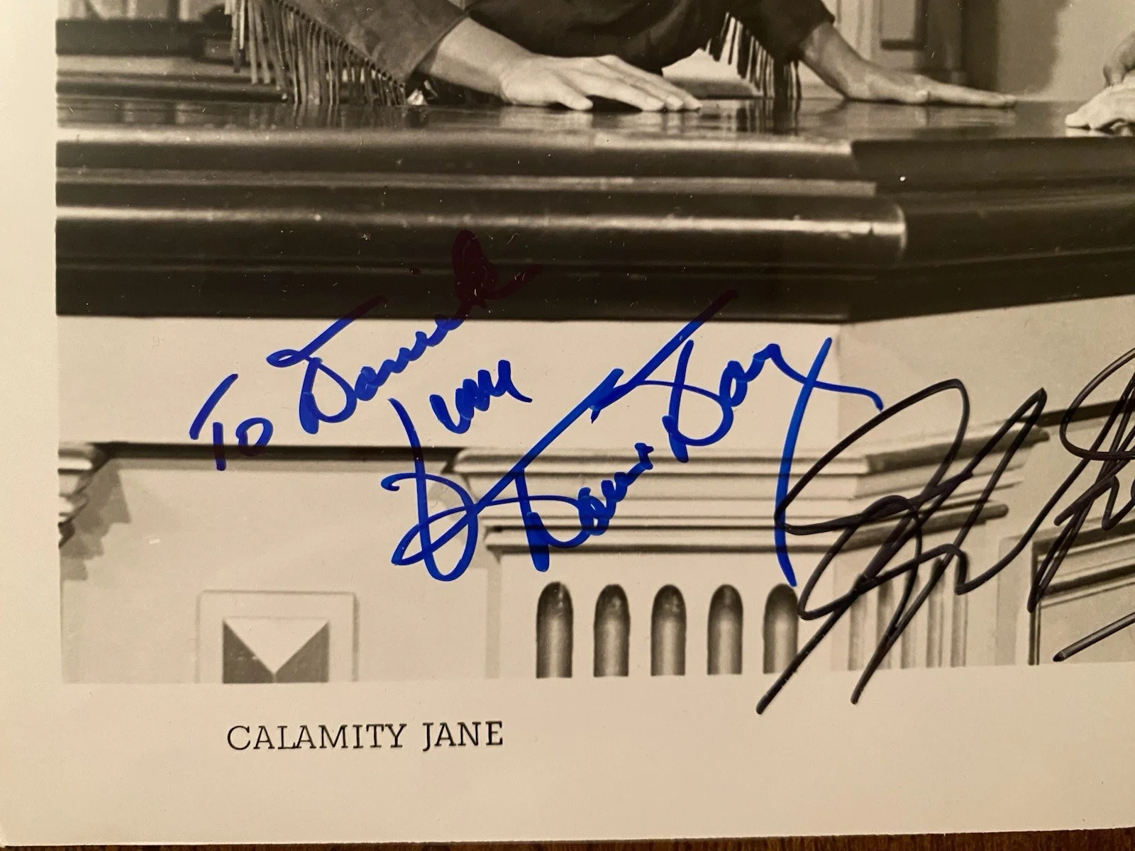 Doris Day, Howard Keel — Doris Day Howard Keel Signed Autographed Photo With COA Calamity Jane BOTH RARE, изображение 2