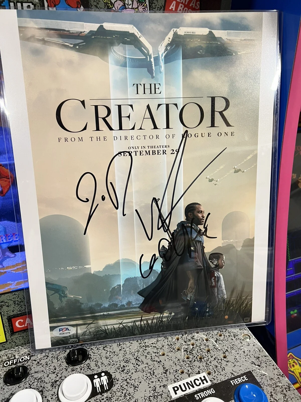John David Washington — John David Washington Signed Autographed The Creator 11.5x14 Photo PSA DNA Auto, изображение 5