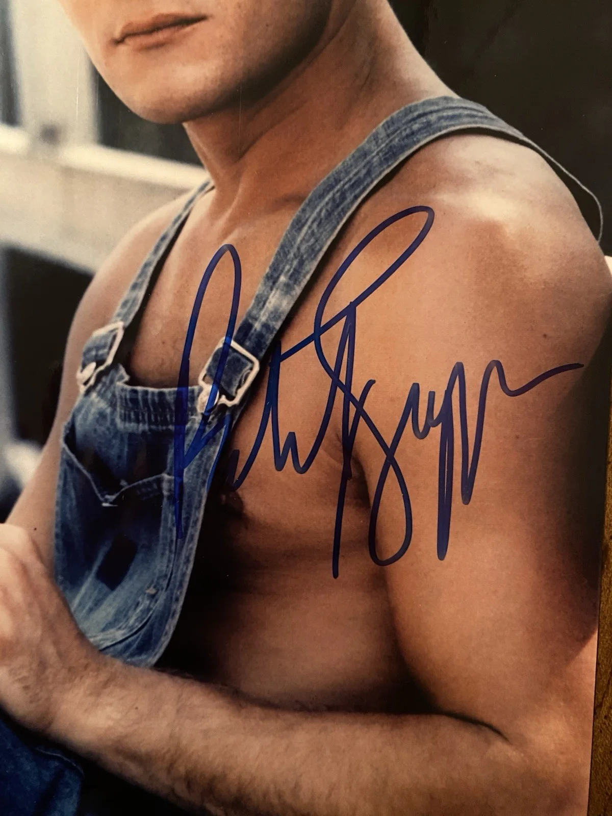 Patrick Swayze — Patrick Swayze Signed Autographed Photo With COA Red Dawn The Outsiders Ghost, image 2
