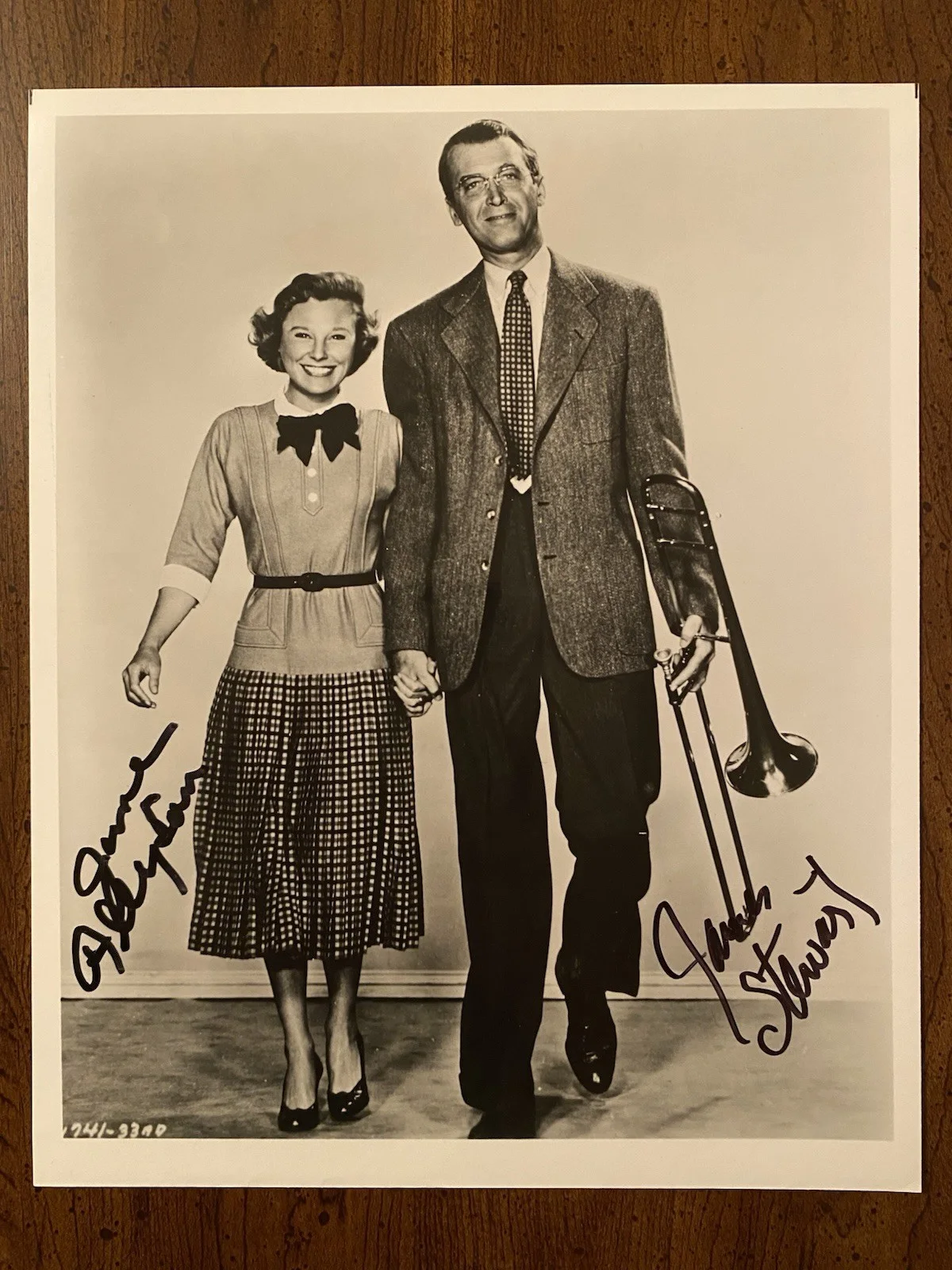 Jimmy Stewart, June Allyson — James Stewart June Allyson Signed Autographed Photo With COA Glenn Miller Story