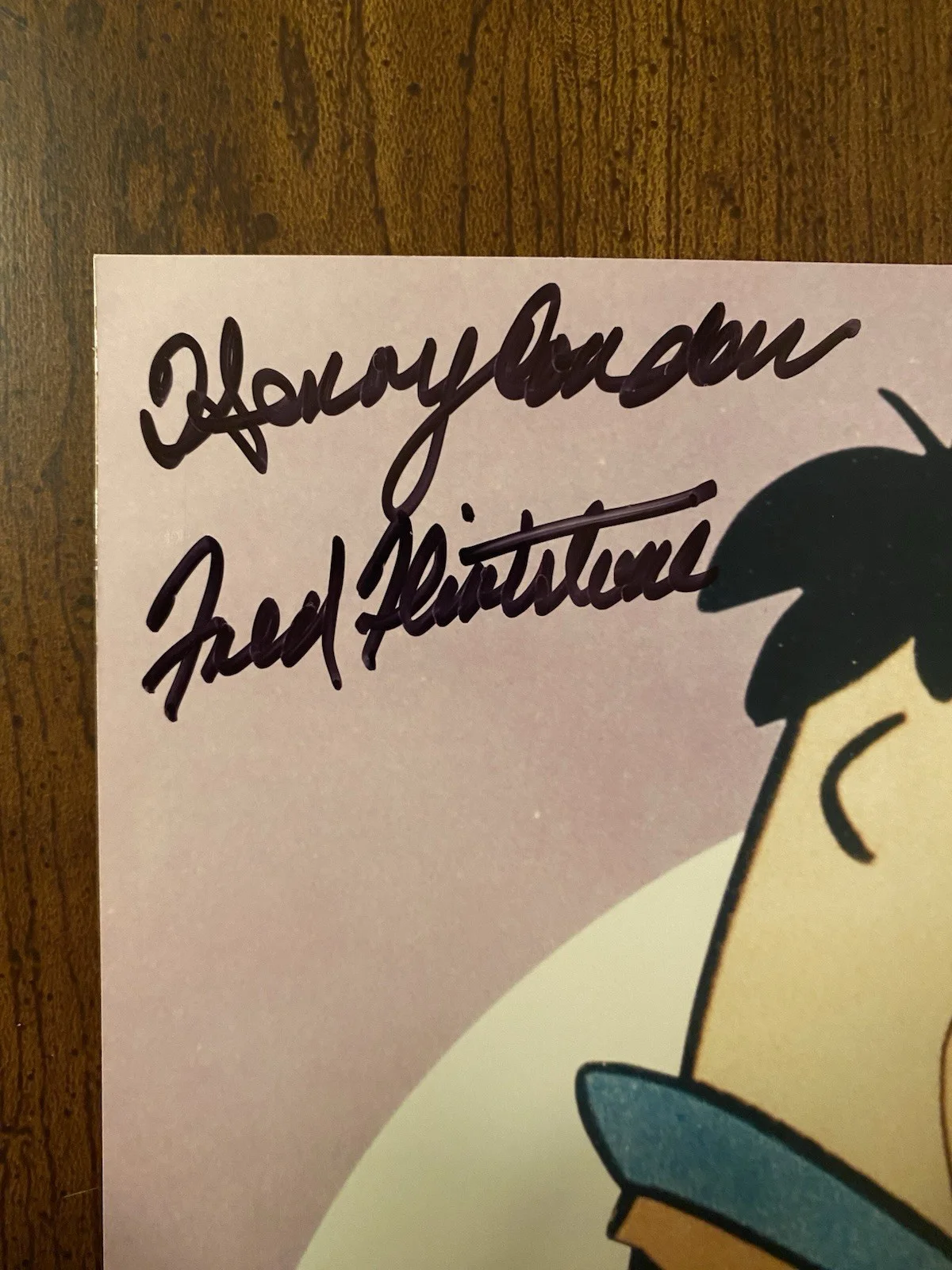 Henry Corden — Henry Corden Signed Autographed Fred Flintstone Photo With COA The Flintstones, image 2