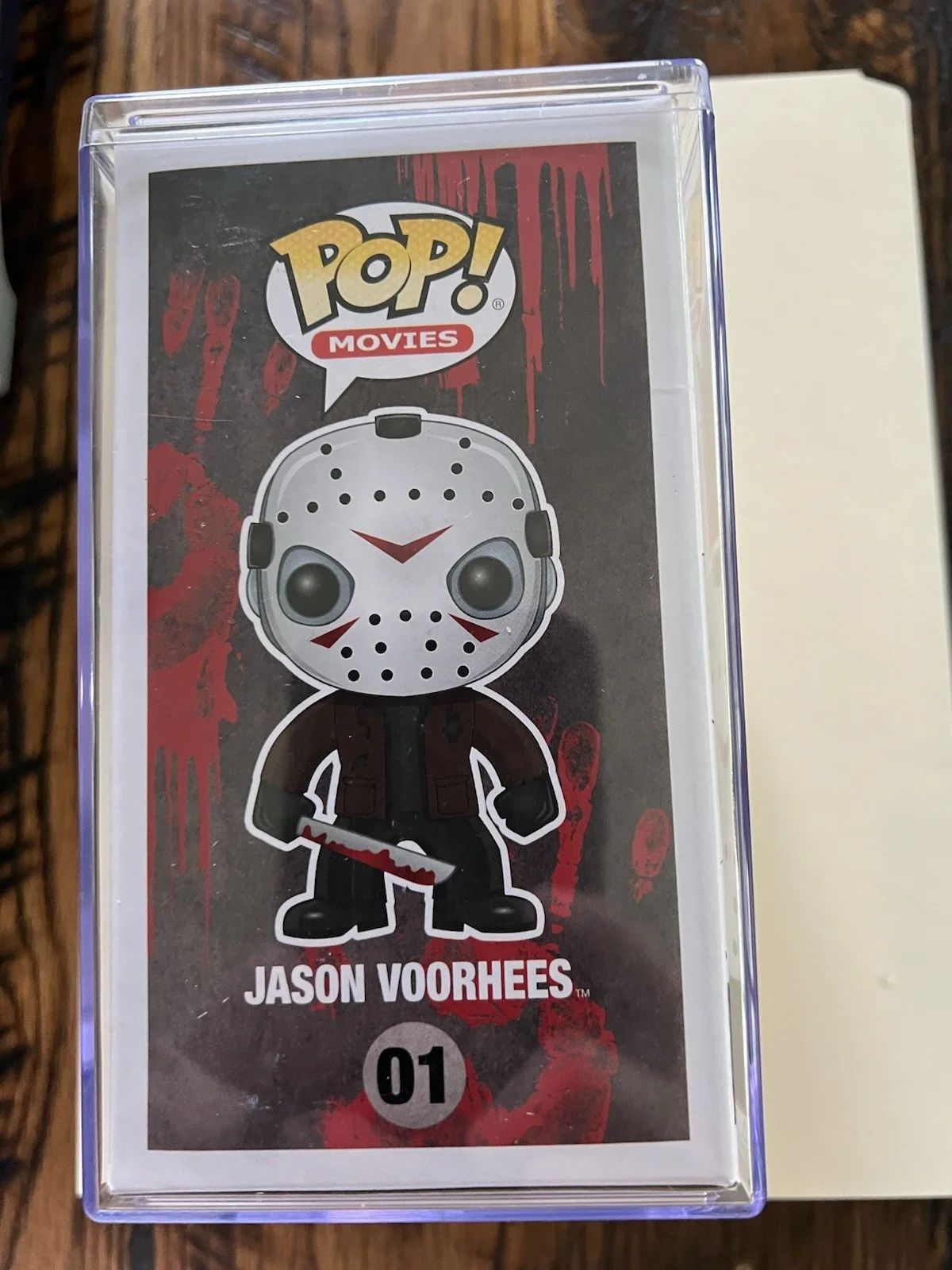 Kane Hodder — KANE HODDER Signed Funko Pop Figure 01 Jason Friday the 13th BAS In Armor Case, изображение 2