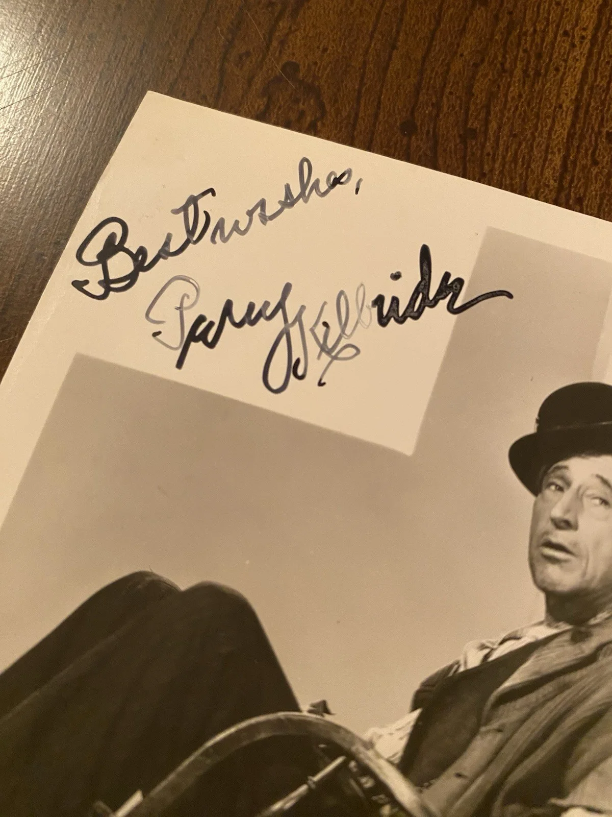 Percy Kilbride — Percy Kilbride Signed Autographed Photo With COA Ma And Pa Kettle RARE, image 3