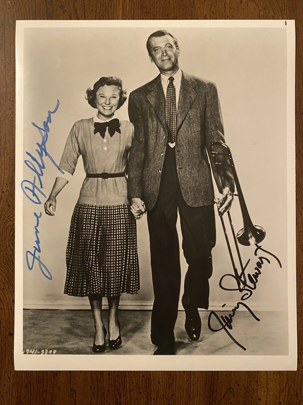 Jimmy Stewart, June Allyson — June Allyson Jimmy Stewart Signed Autographed Photo With COA Glenn Miller Story