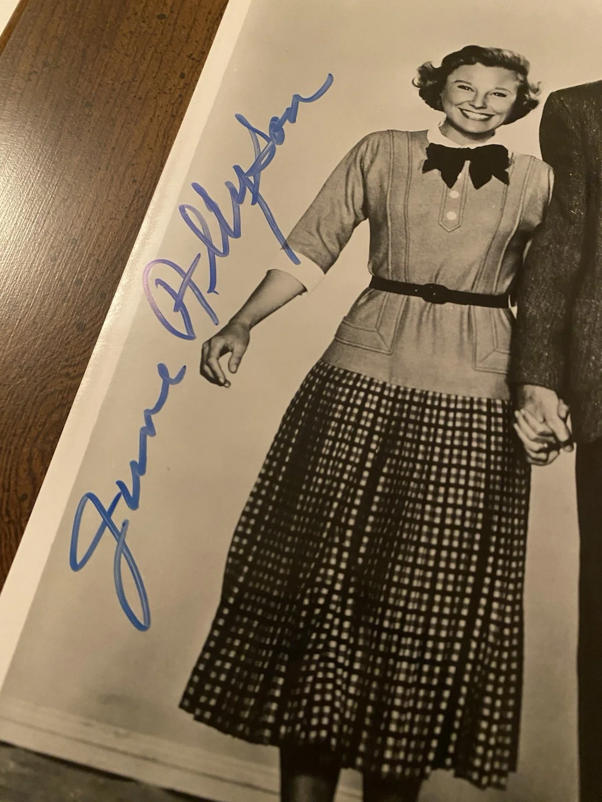 Jimmy Stewart, June Allyson — June Allyson Jimmy Stewart Signed Autographed Photo With COA Glenn Miller Story, изображение 5