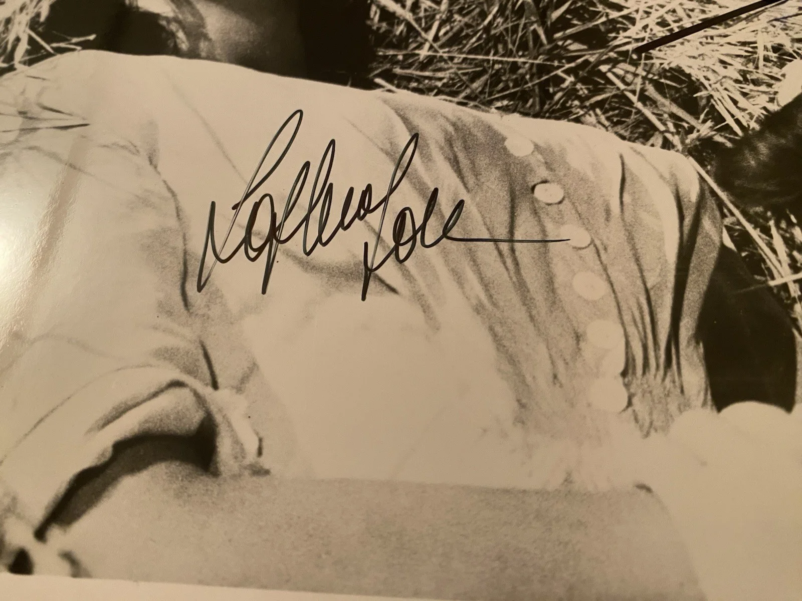 Anthony Perkins, Sophia Loren — Sophia Loren Anthony Perkins Signed Autographed Photo COA Desire Under The Elms, изображение 5