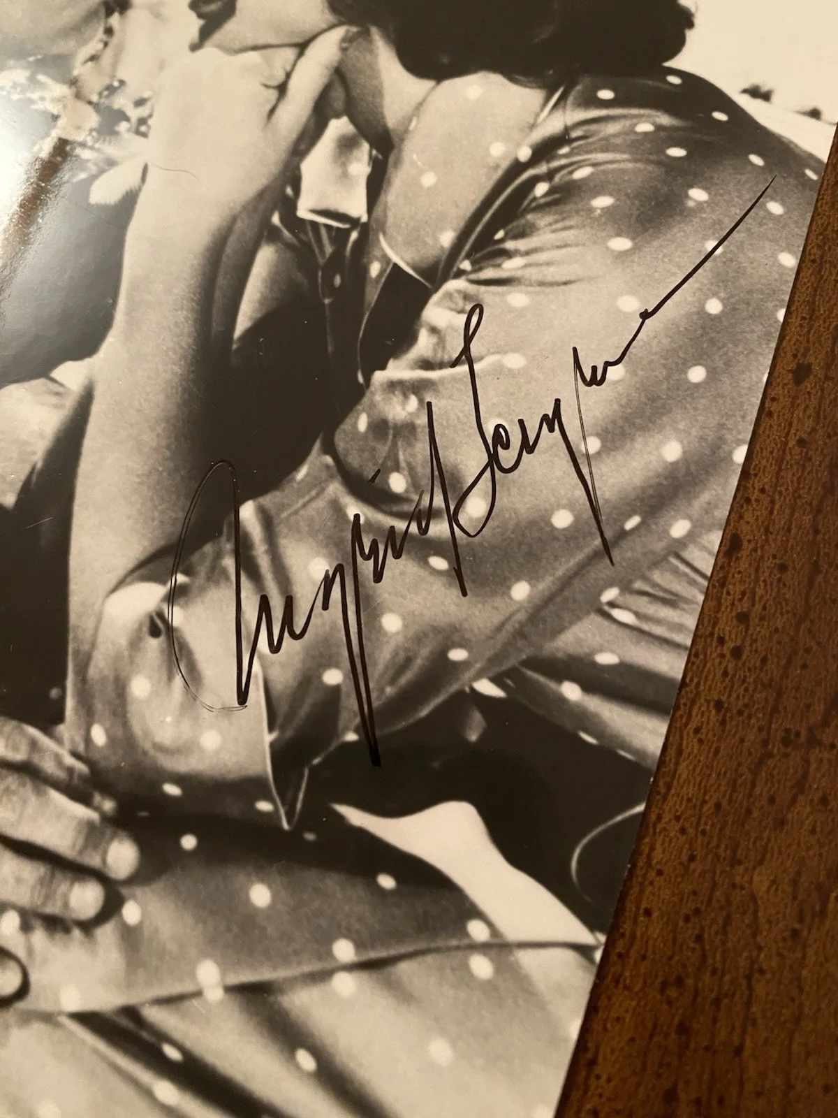 Ingrid Bergman — Ingrid Bergman Signed Autographed 8x10 Photo With COA Notorious Indiscreet RARE, изображение 3