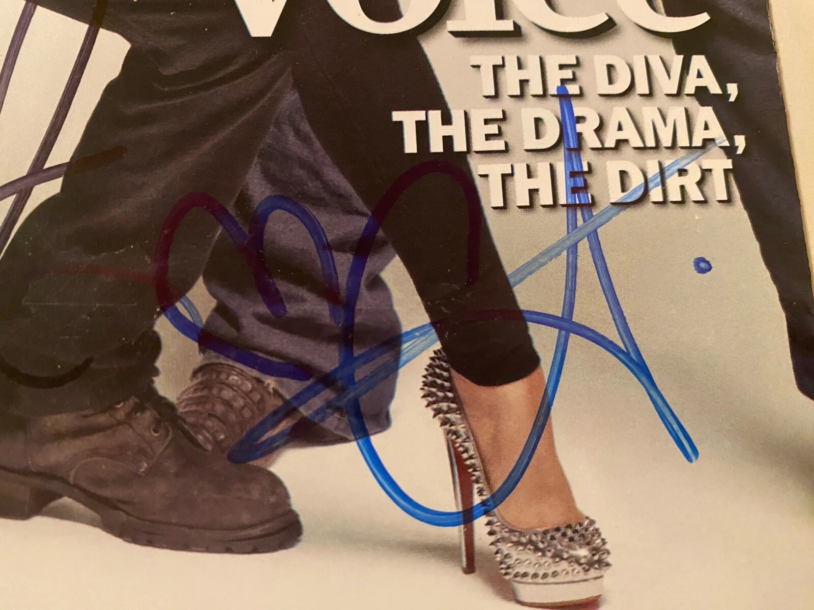 Blake Shelton, Ceelo Green, Adam Levine, Christina Aguilera — The Voice Cast Signed Autographed Rolling Stone Full Magazine With COA All 4, изображение 4