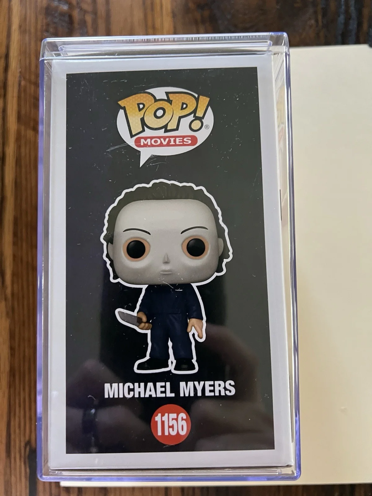 TOM MORGA — Tom Morga Signed Funko Pop 1156 Michael Myers Halloween Autograph Horror JSA COA, изображение 2