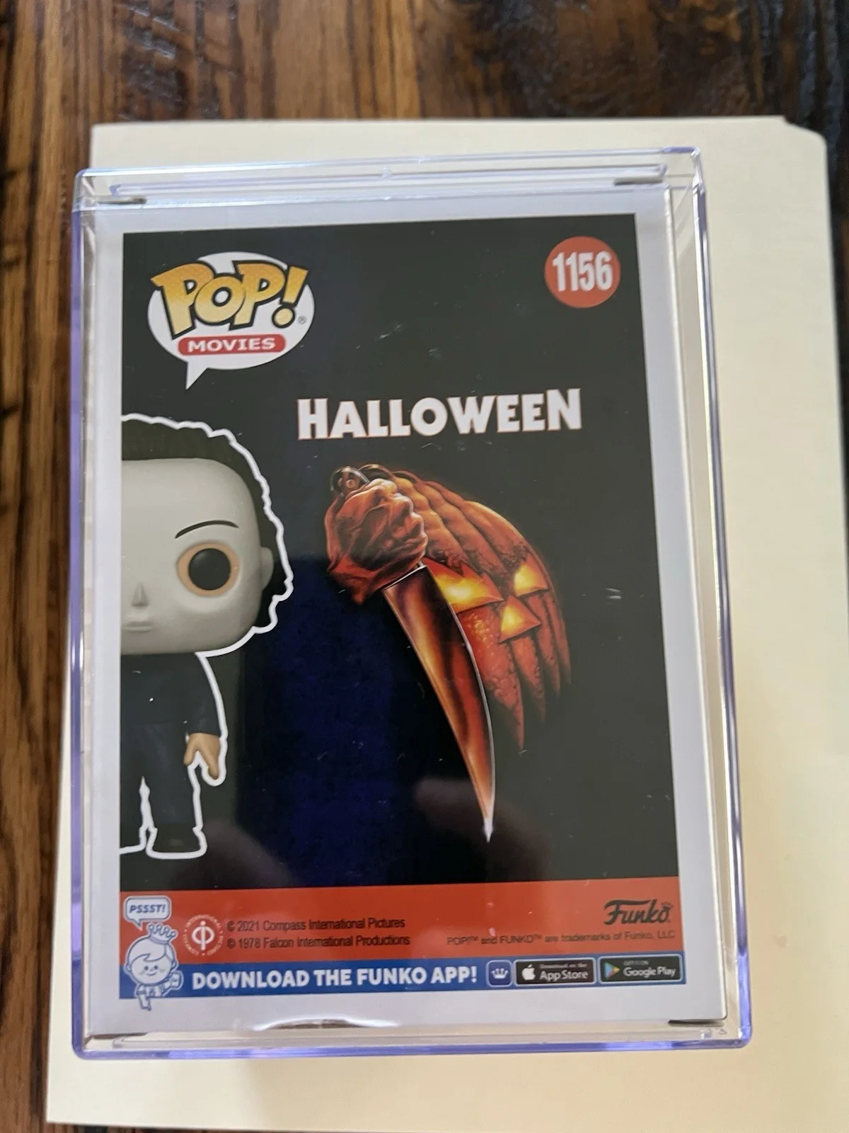 TOM MORGA — Tom Morga Signed Funko Pop 1156 Michael Myers Halloween Autograph Horror JSA COA, изображение 3