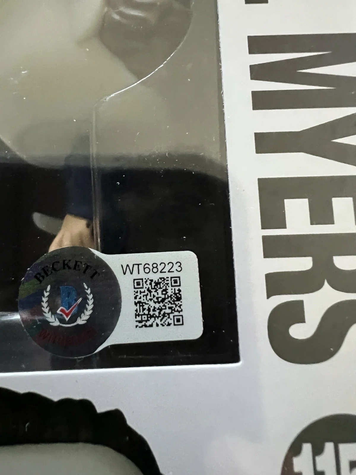 TOM MORGA — Tom Morga Signed Funko Pop 1156 Michael Myers Halloween Autograph Horror JSA COA, изображение 5