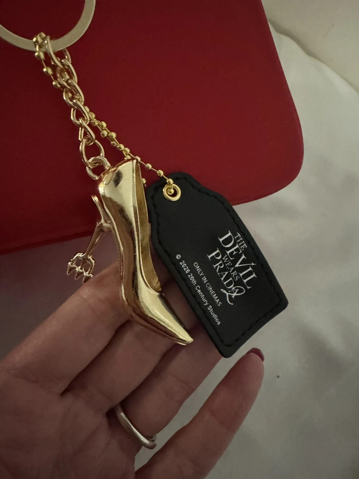 Odeon Cinema The Devil Wears Prada 2 Popcorn Bucket Handbag with Bag Charm, image 3