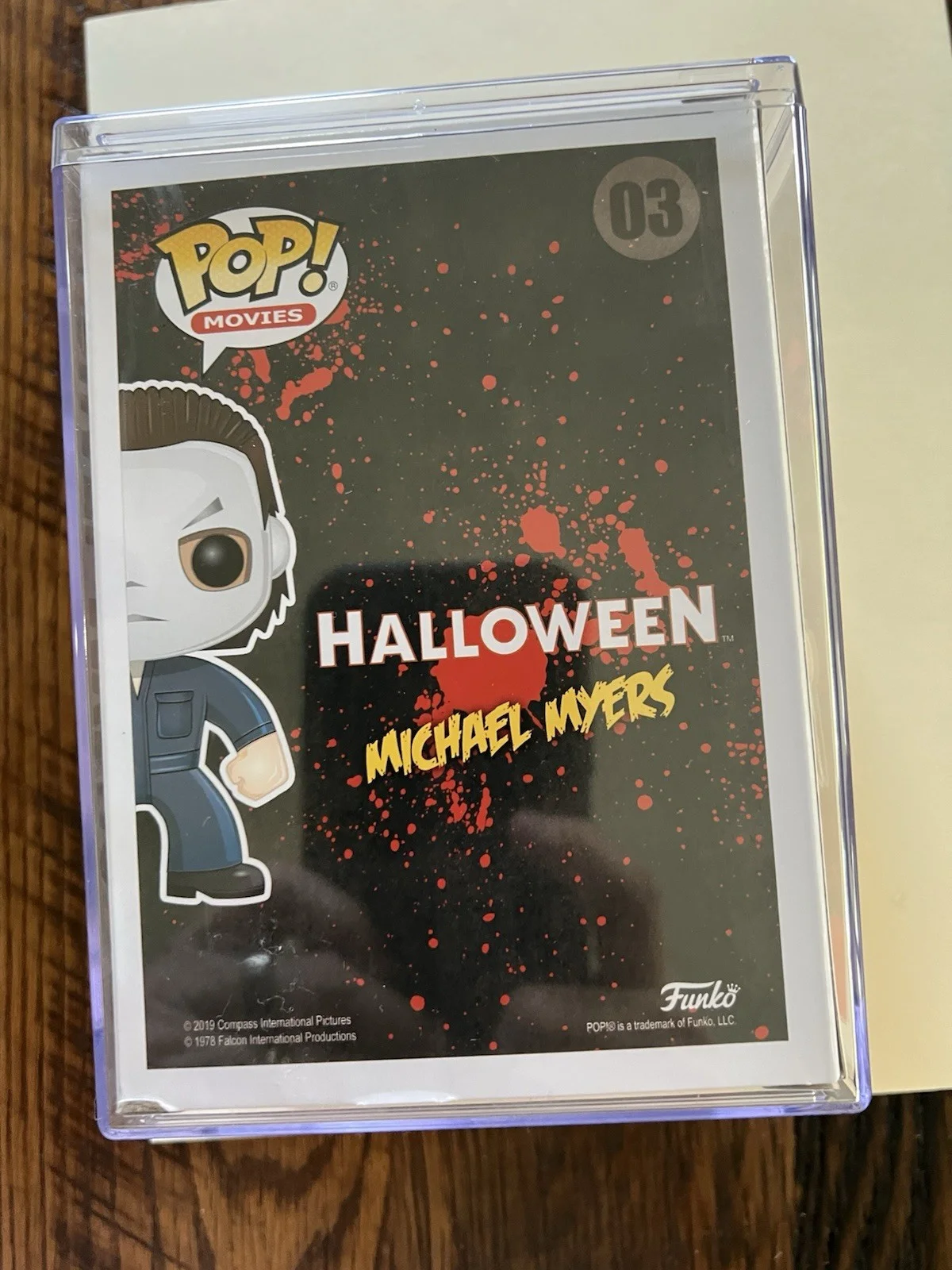 Don Shanks — Funko Pop Halloween Michael Myers Autographed by Don Shanks JSA Authenticated, image 3