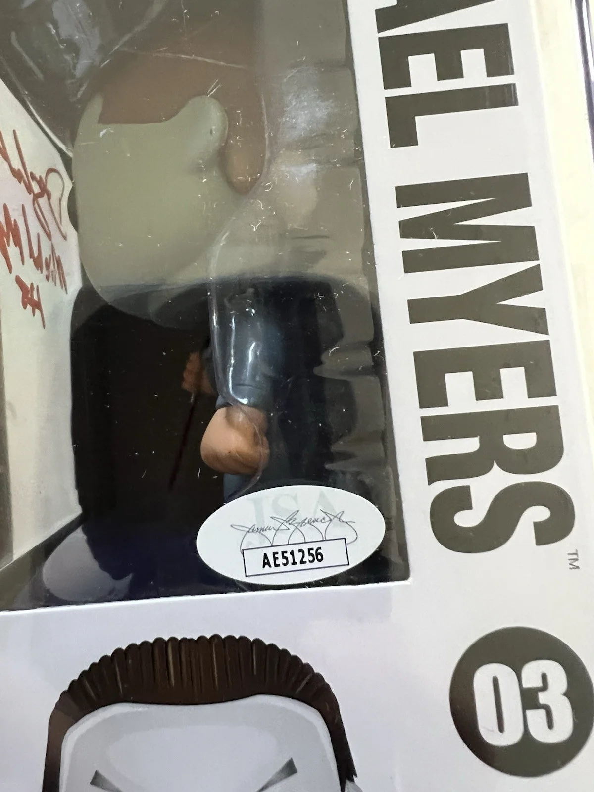 Don Shanks — Funko Pop Halloween Michael Myers Autographed by Don Shanks JSA Authenticated, image 5