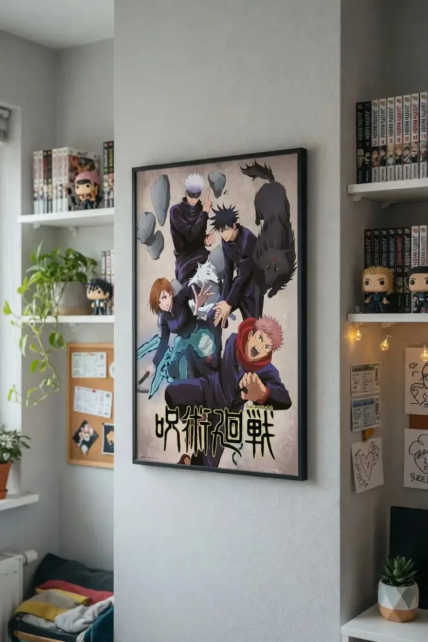 Jujutsu Kaisen Poster 61x91.5 cm | 24x36 inch licensed kids room anime wall art, изображение 2