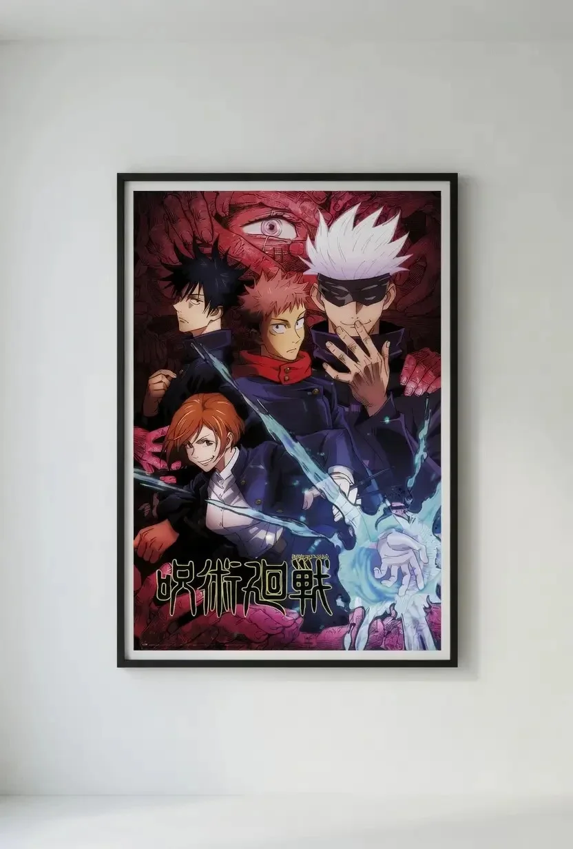 Jujutsu Kaisen Poster 61x91.5 cm | 24x36 inch licensed kids room anime wall art, изображение 3