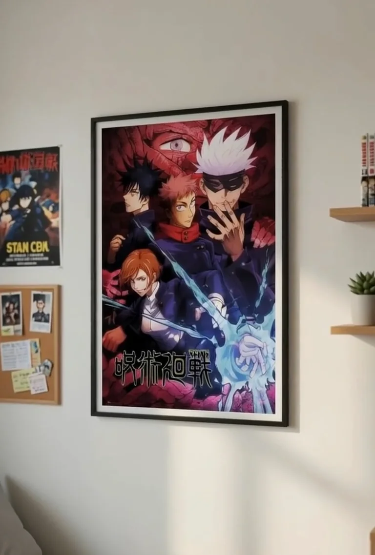 Jujutsu Kaisen Poster 61x91.5 cm | 24x36 inch licensed kids room anime wall art, изображение 4