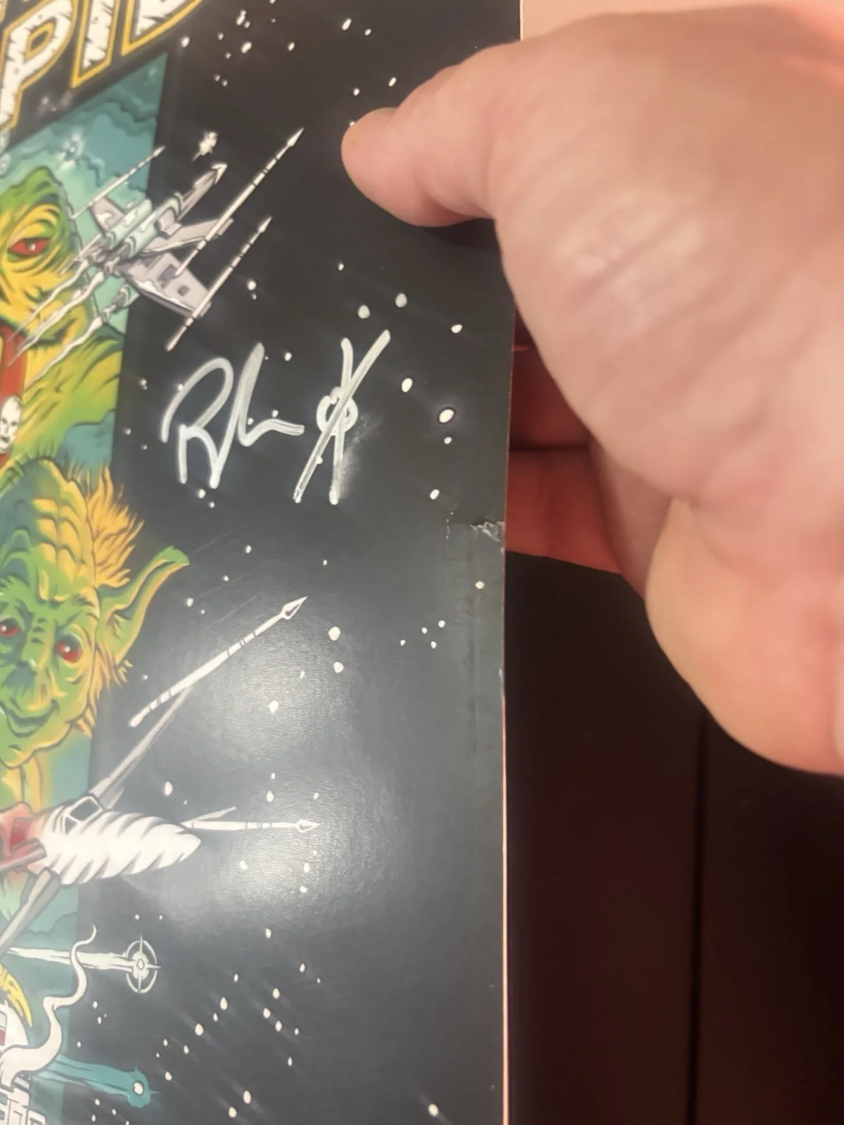 Slightly Stoopid Return of the Red Eye Summer Tour 2016 Original Signed Poster, изображение 2