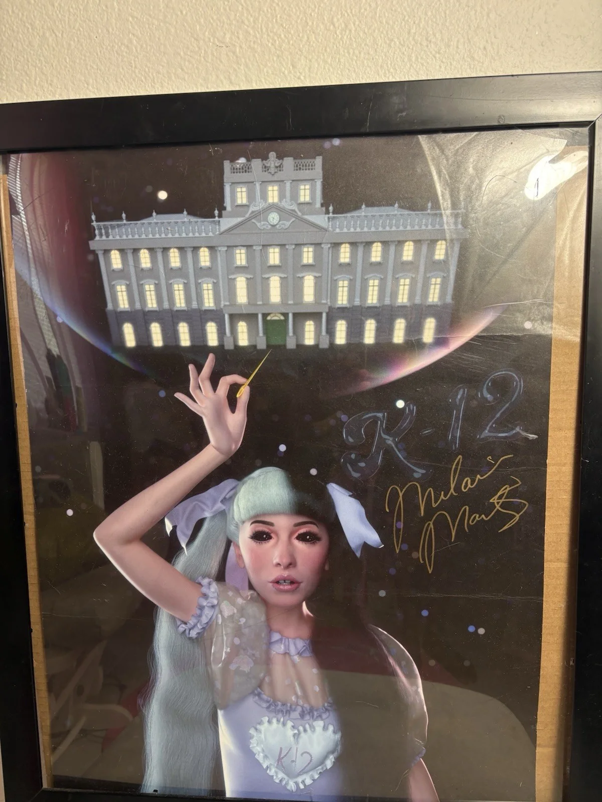 RARE K-12 TOUR VIP AUTOGRAPHED POSTER MELANIE MARTINEZ, image 2