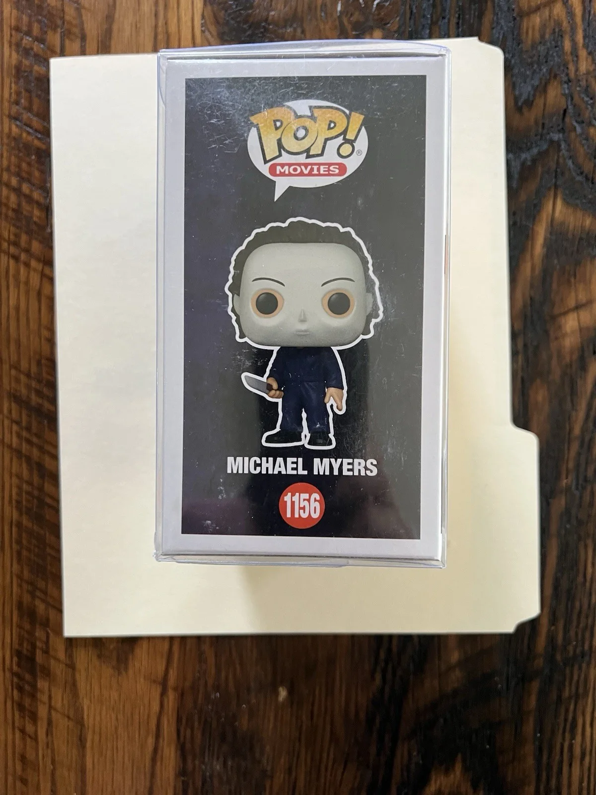 A. Michael Lerner — A. MICHAEL LERNER SIGNED MICHAEL MYERS FUNKO 1156 HALLOWEEN AUTOGRAPH JSA COA, изображение 2