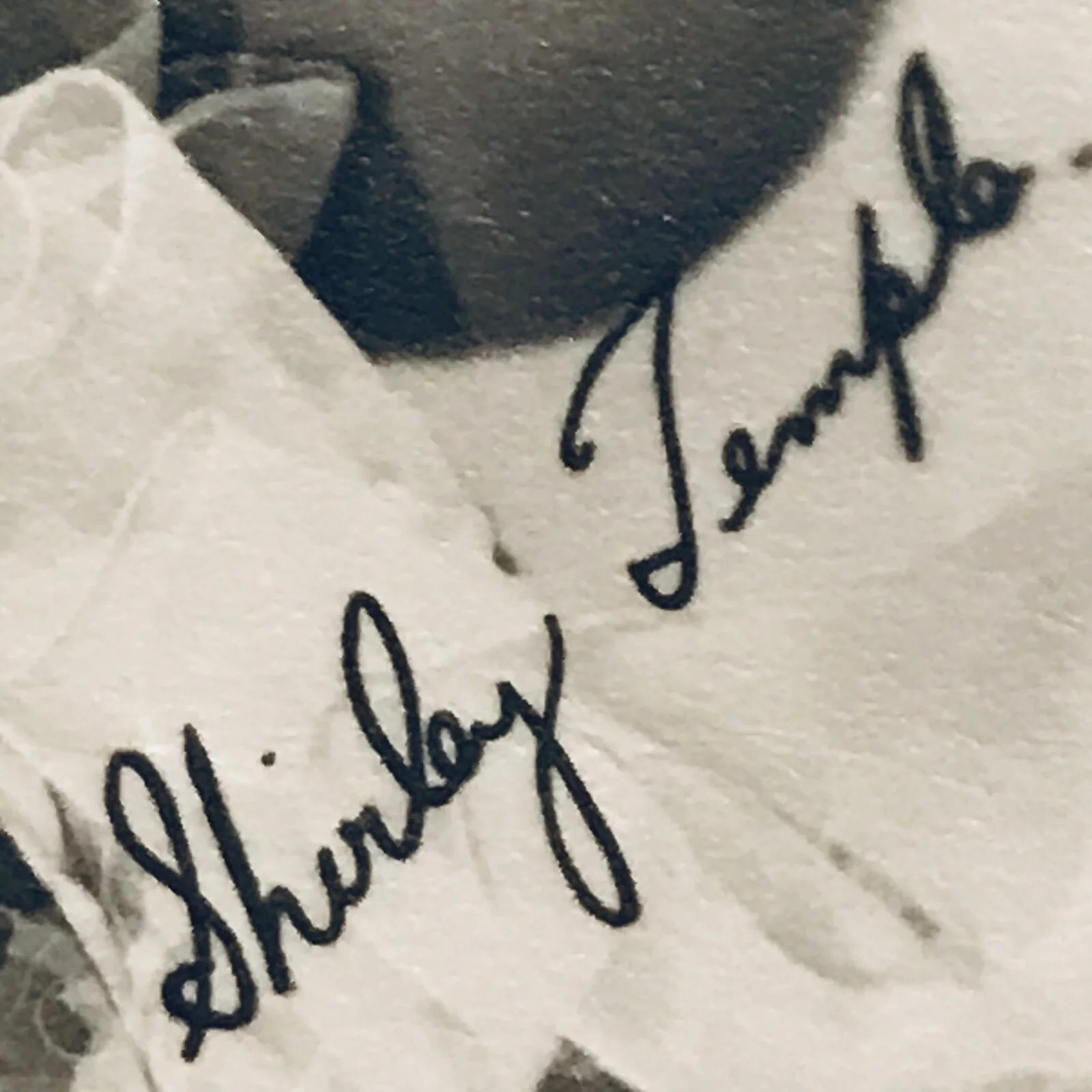 Shirley Temple — Shirley Temple Actress Selznick Studios Autographed Signed Postcard, image 2