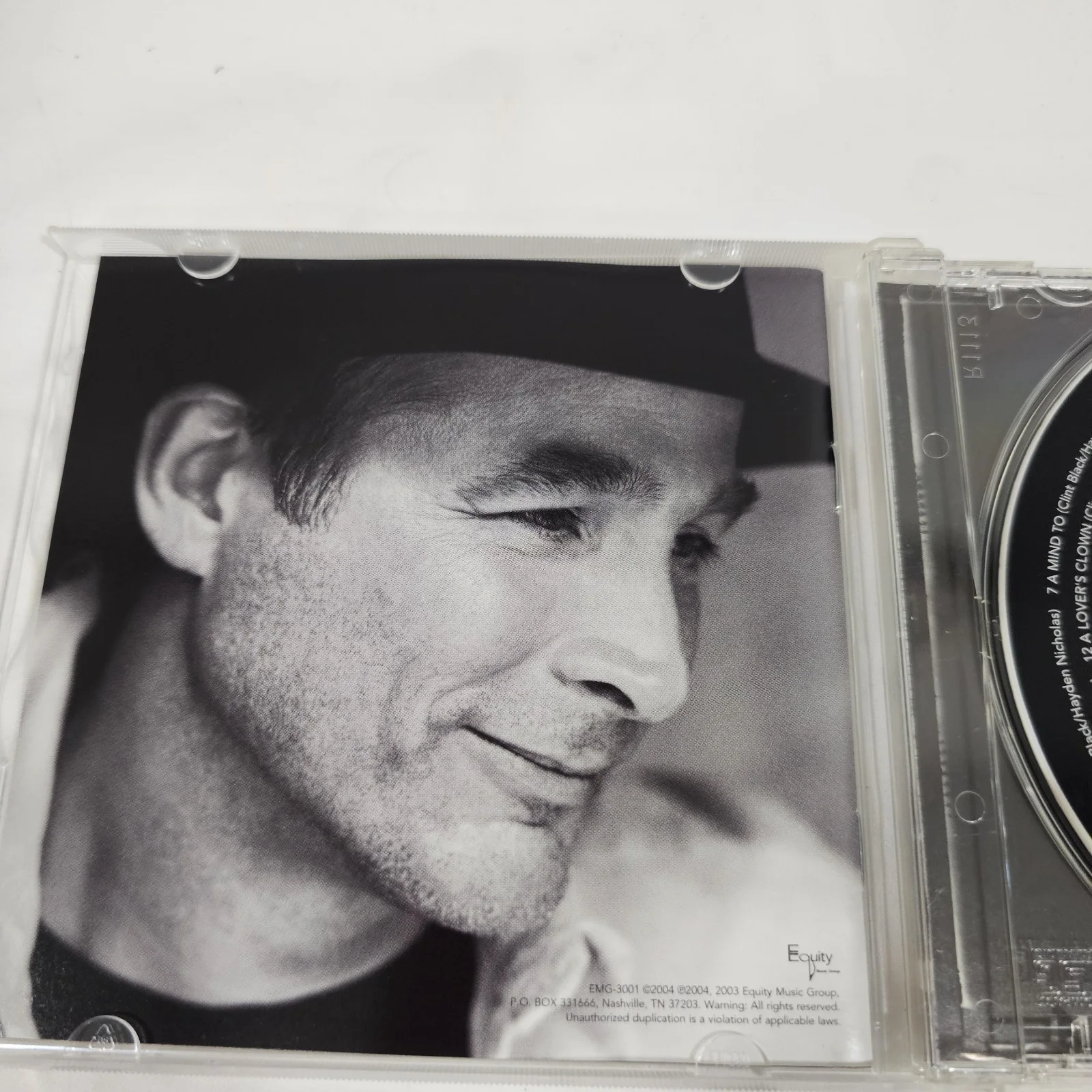 Clint Black Signed Cd "Spend My TIme" Autograph, image 4