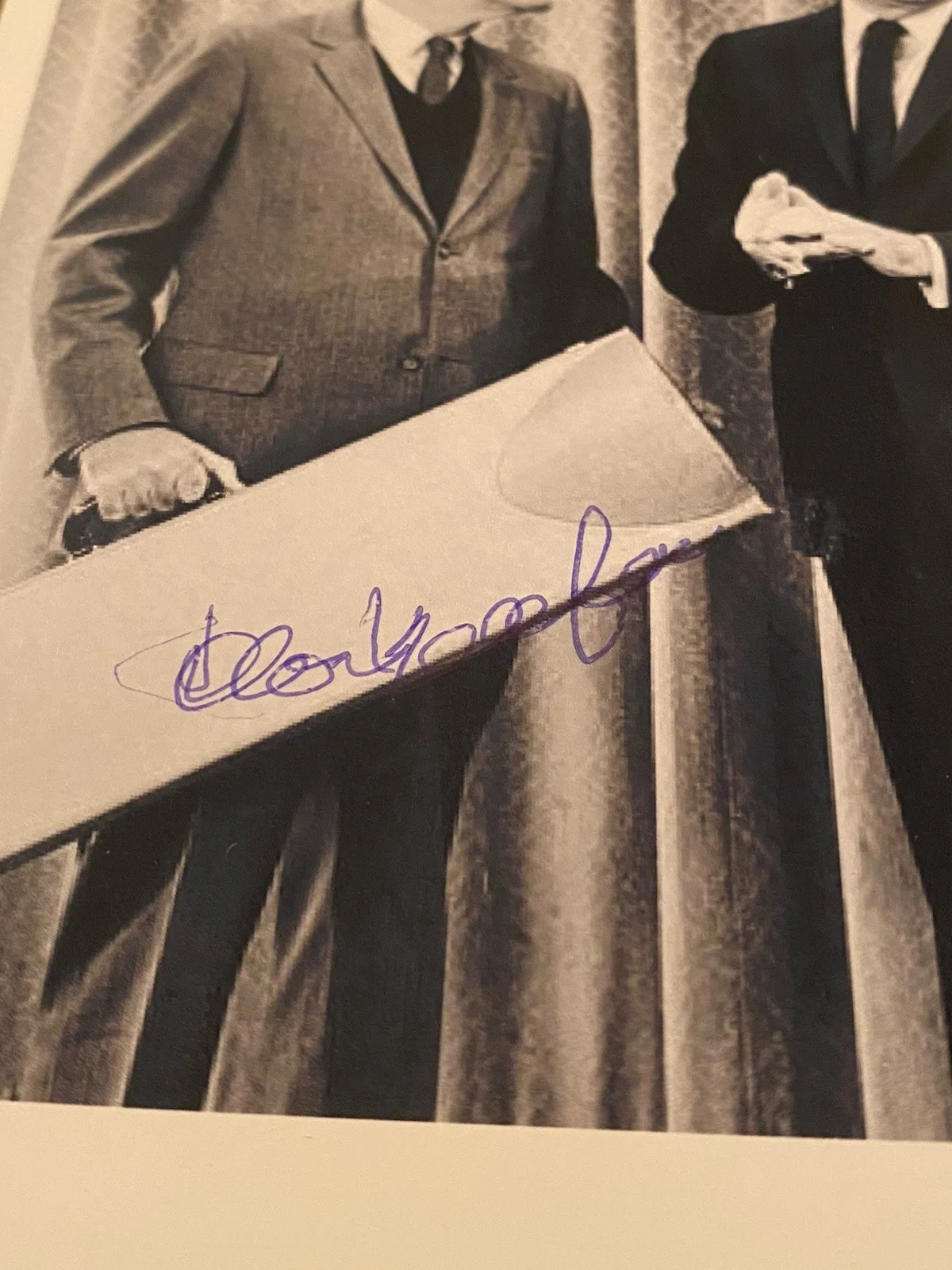 Don Keefer — Don Keefer Signed Autographed Photo w Jack Benny With COA The Jack Benny Program, image 3