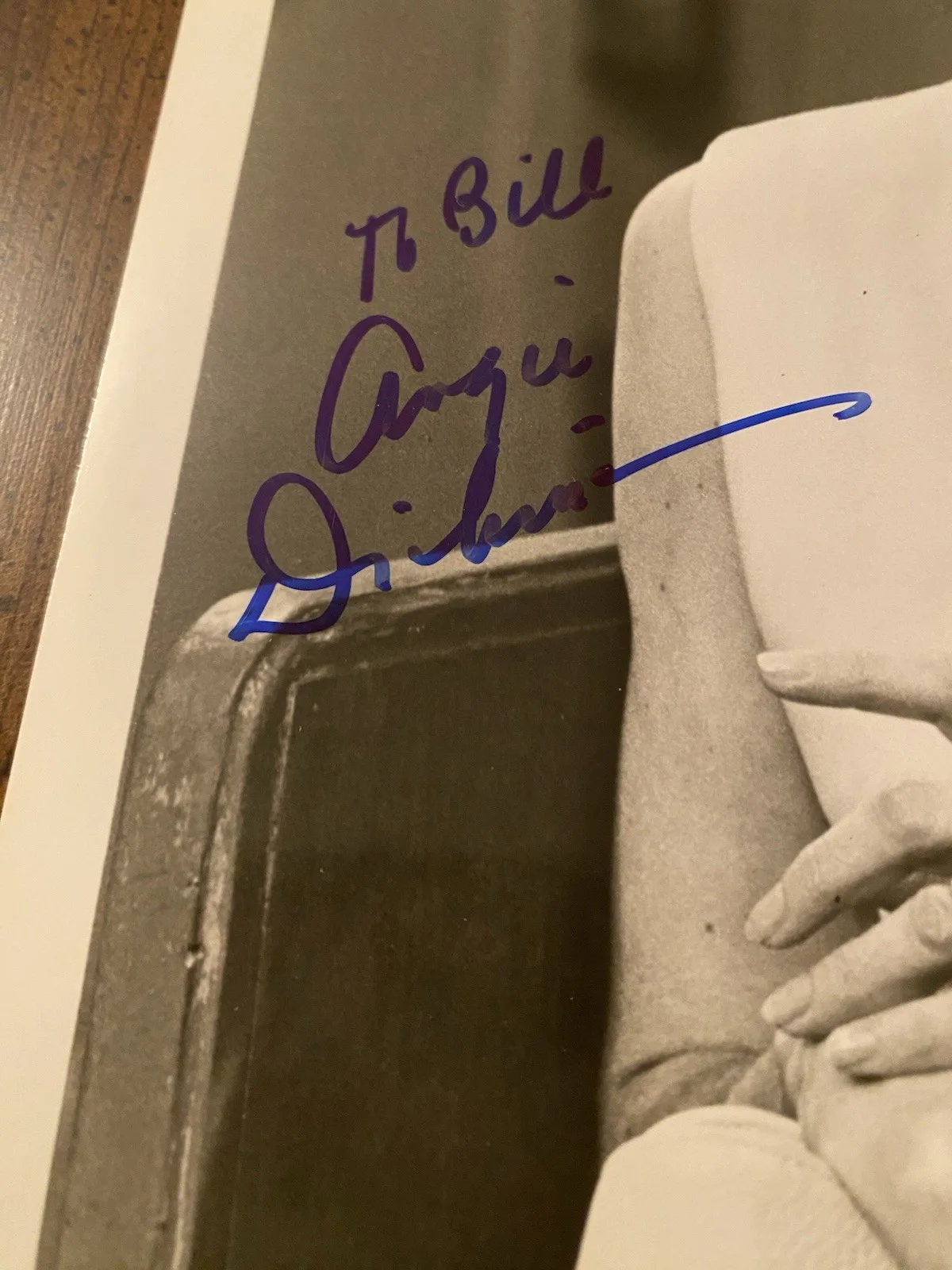 Angie Dickinson — Angie Dickinson Signed Autographed Photo Oceans 11 Rio Bravo The Killers Police, изображение 3