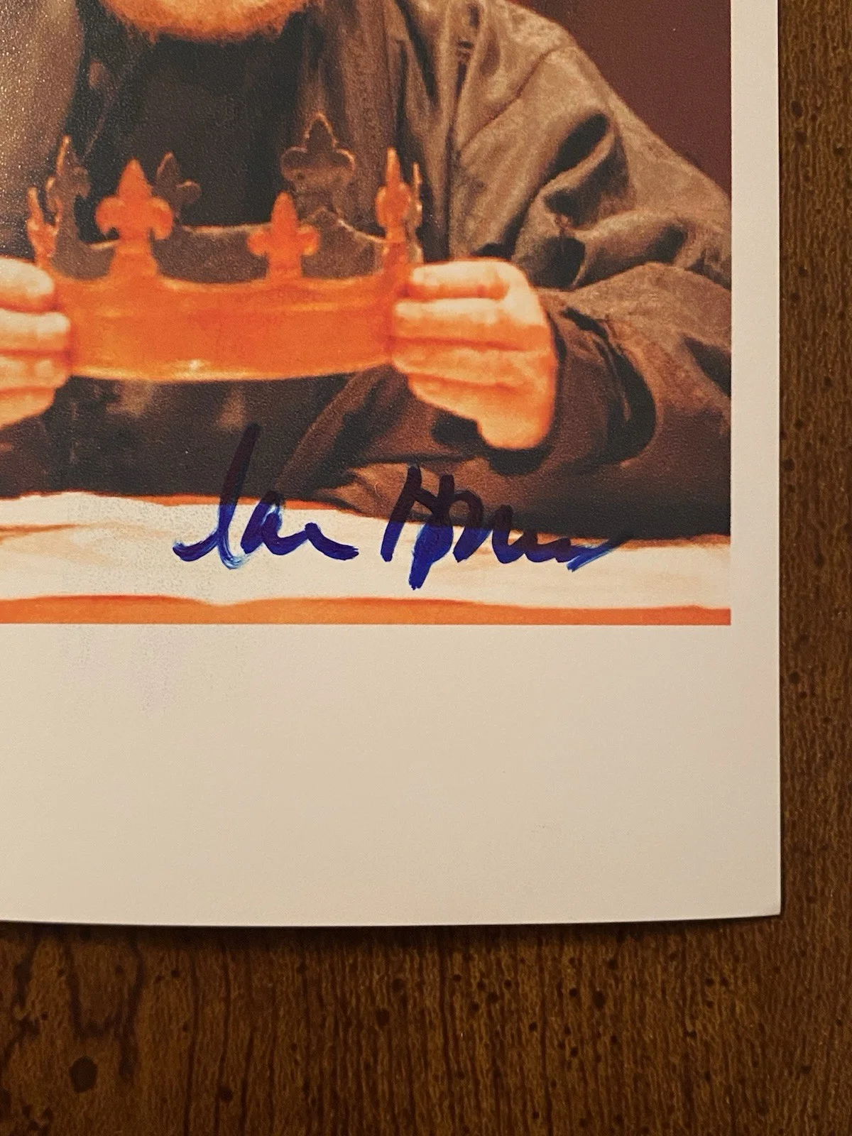 Ian Holm — Ian Holm Signed Autographed Photo With COA The Lord Of The Rings The Hobbit, изображение 2