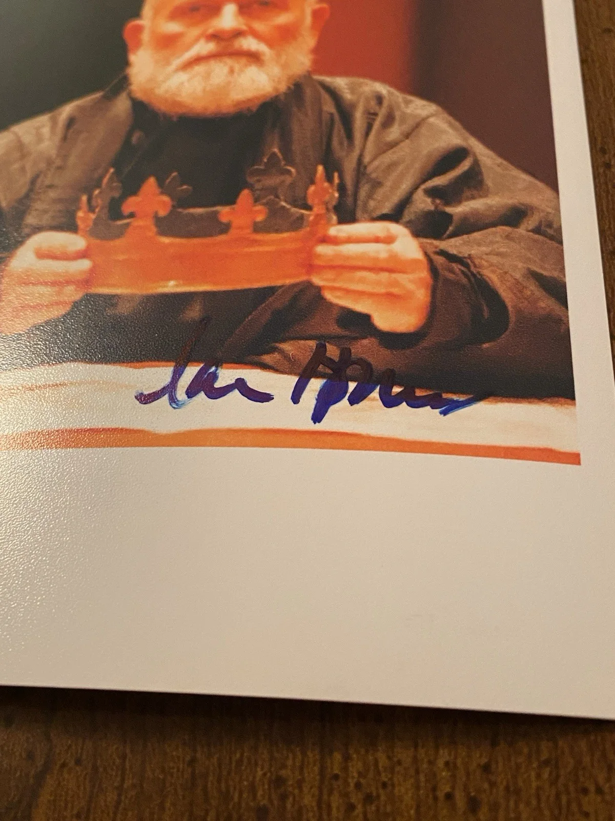 Ian Holm — Ian Holm Signed Autographed Photo With COA The Lord Of The Rings The Hobbit, изображение 3