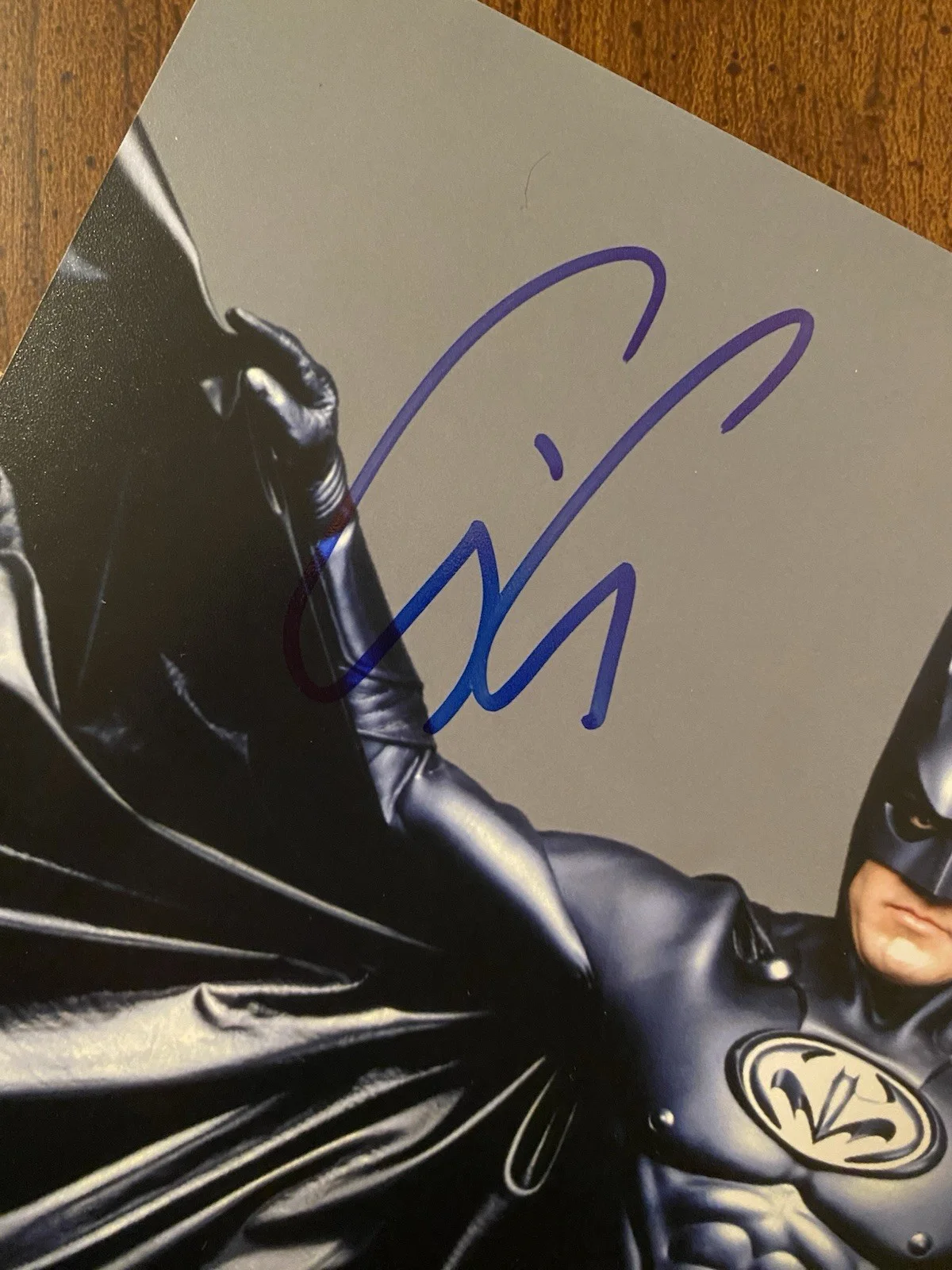 George Clooney — George Clooney Signed Autographed Photo With COA Batman And Robin, изображение 2