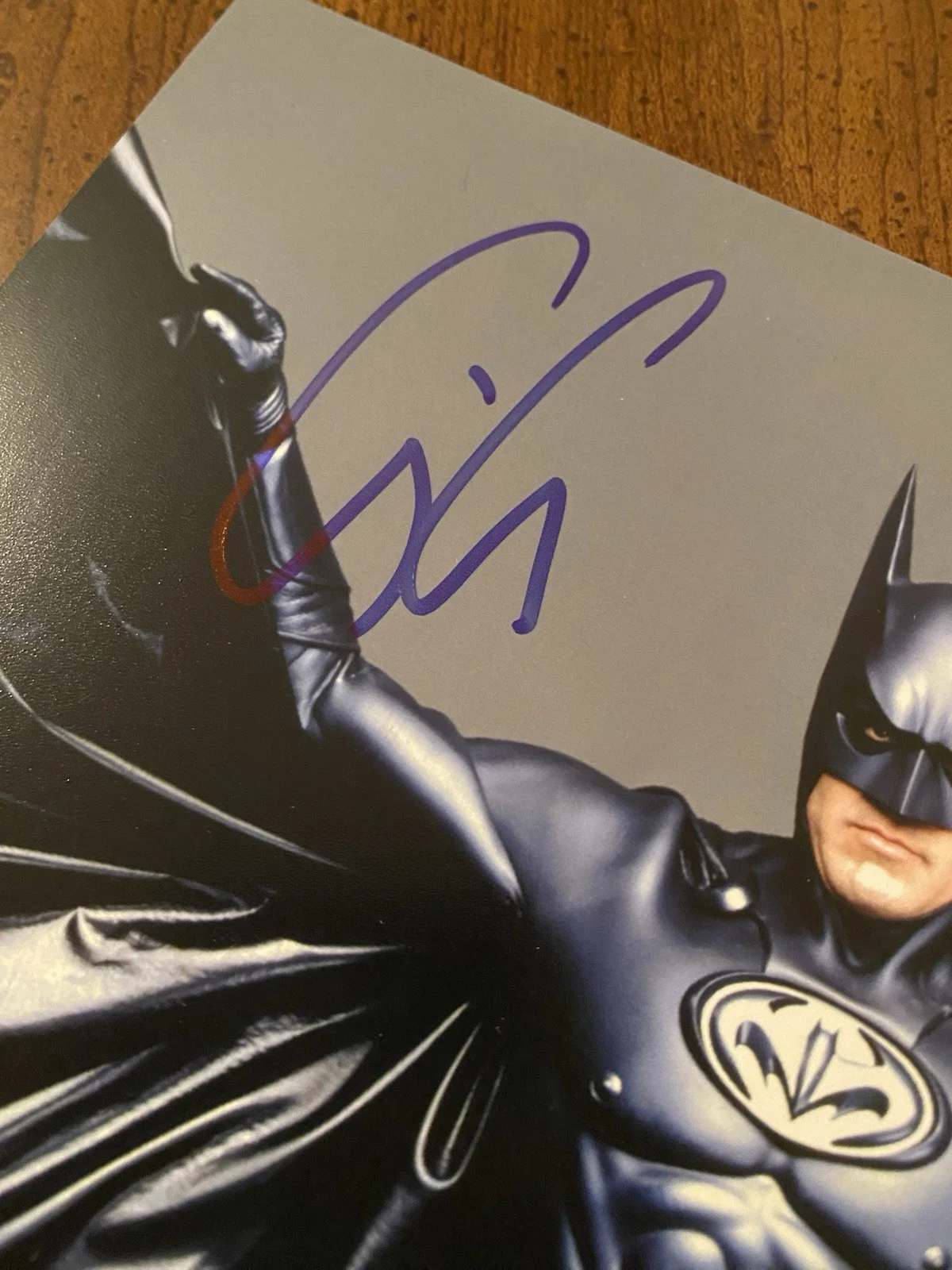 George Clooney — George Clooney Signed Autographed Photo With COA Batman And Robin, изображение 3