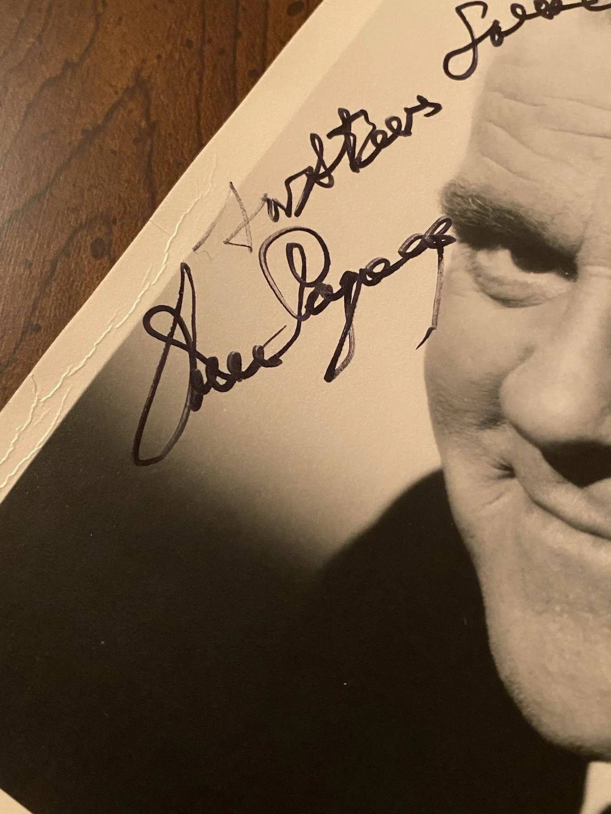James Cagney — James Jimmy Cagney Signed Autographed Vintage Photo With COA White Heat The Publ, изображение 3