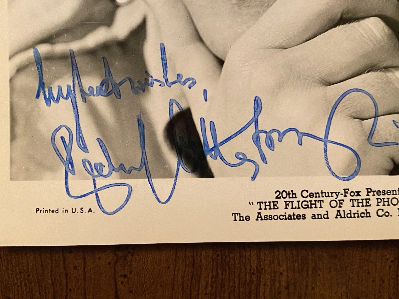 Richard Attenborough — Richard Attenborough Signed Autographed Photo With COA The Flight Of The Phoenix, image 3