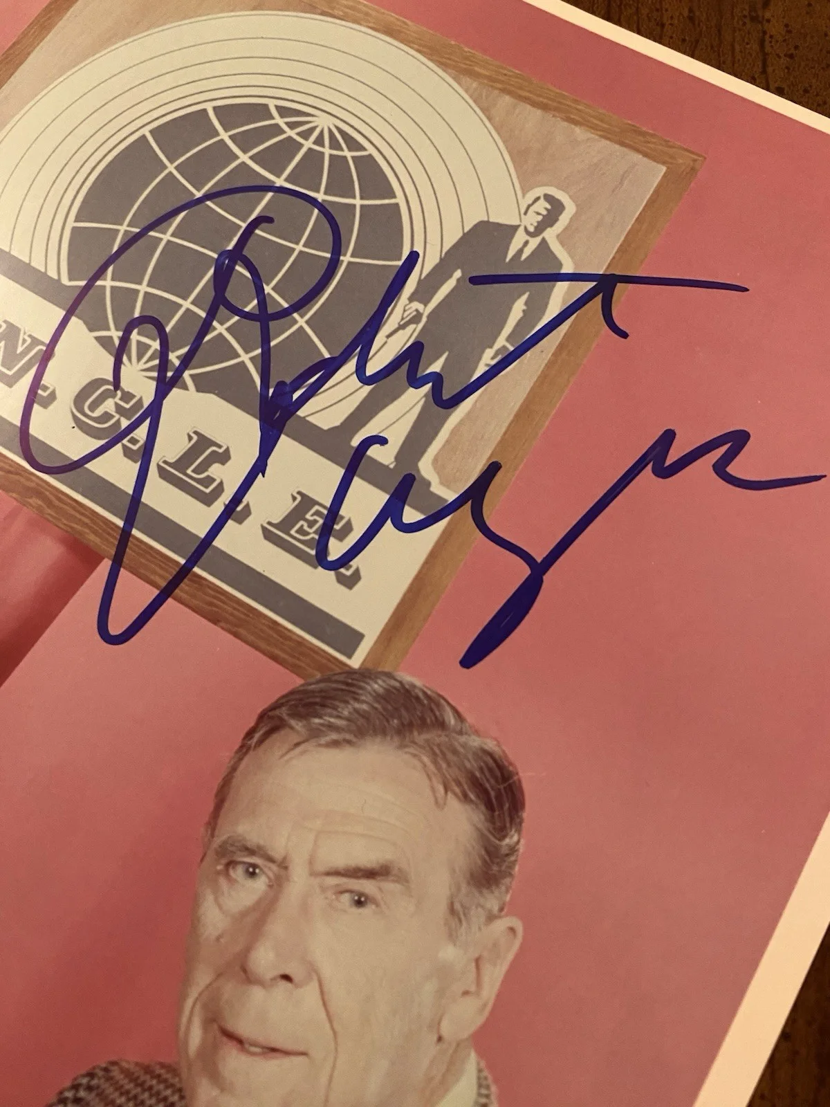Robert Vaughn — Robert Vaughn Signed Autographed Photo With COA The Man From UNCLE, image 3