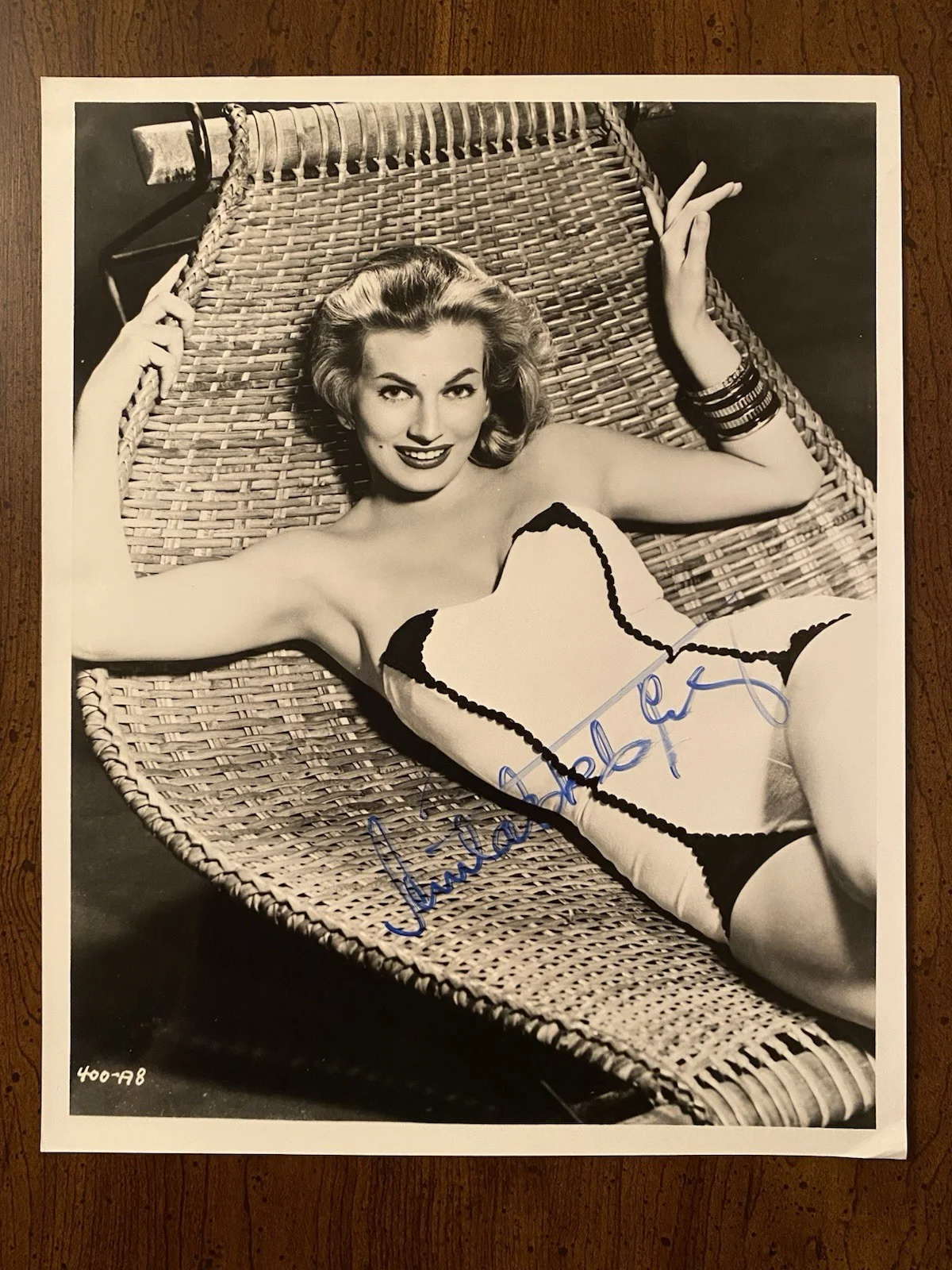 Anita Ekberg — Anita Ekberg Signed Autographed Photo With COA La Dolce Vita Artists And Models