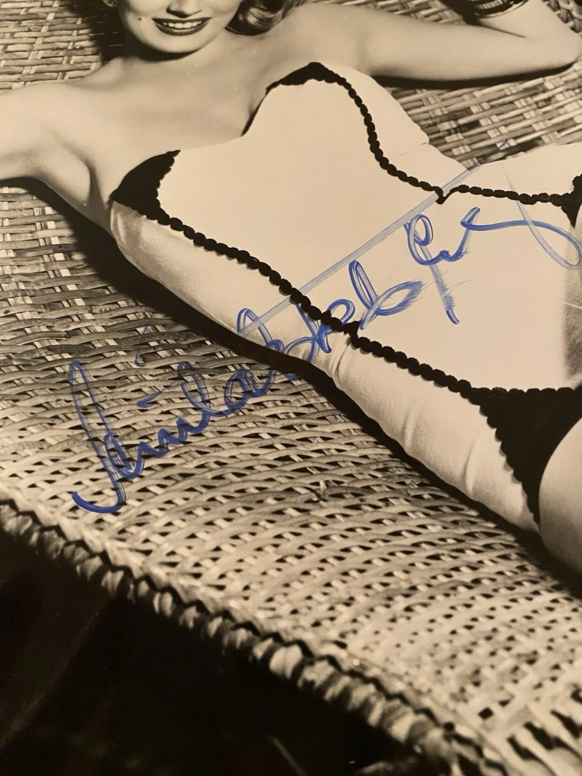 Anita Ekberg — Anita Ekberg Signed Autographed Photo With COA La Dolce Vita Artists And Models, изображение 3