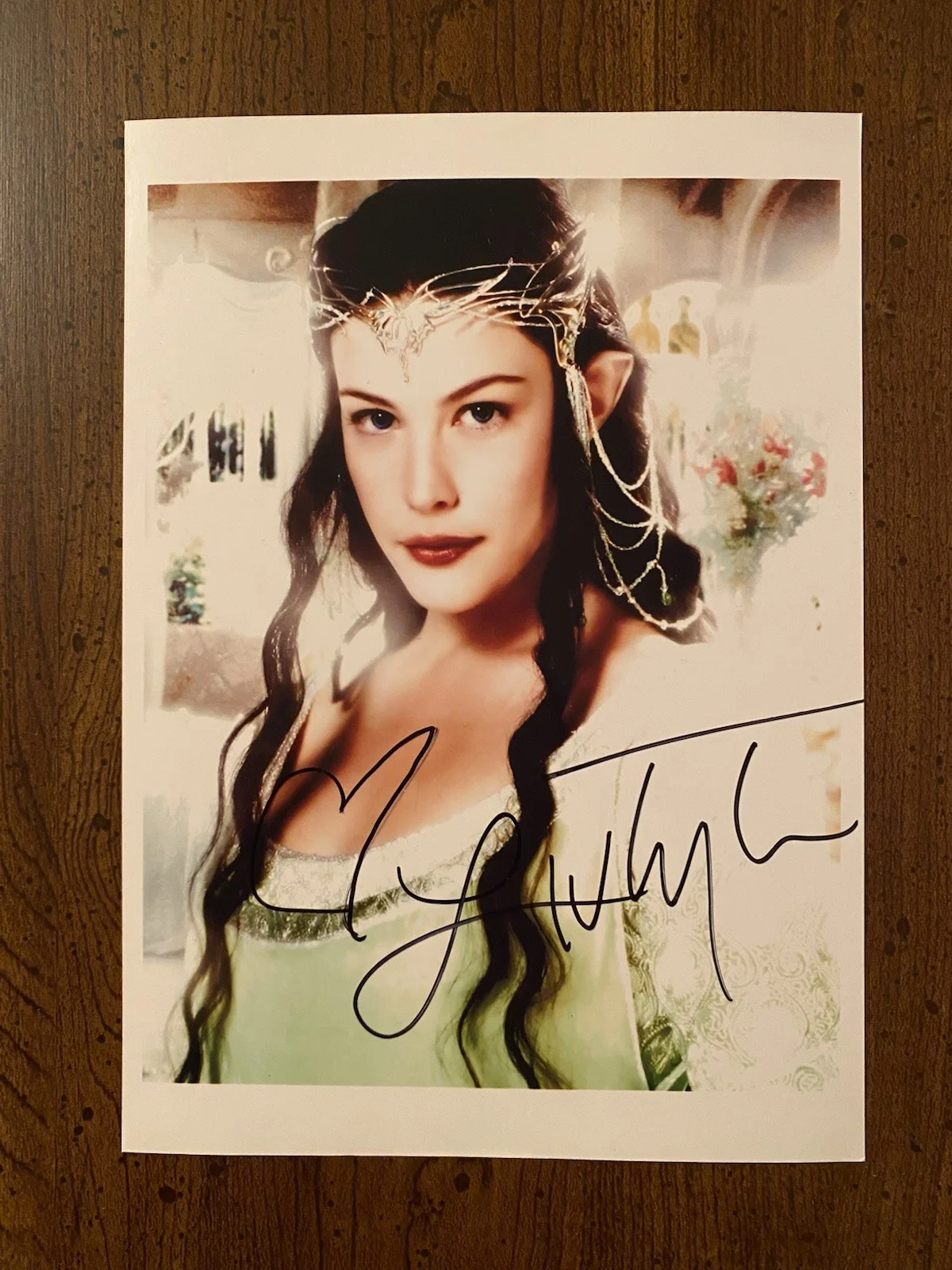 Liv Tyler — Liv Tyler Signed Autographed Photo With COA The Lord Of The Rings Arwen