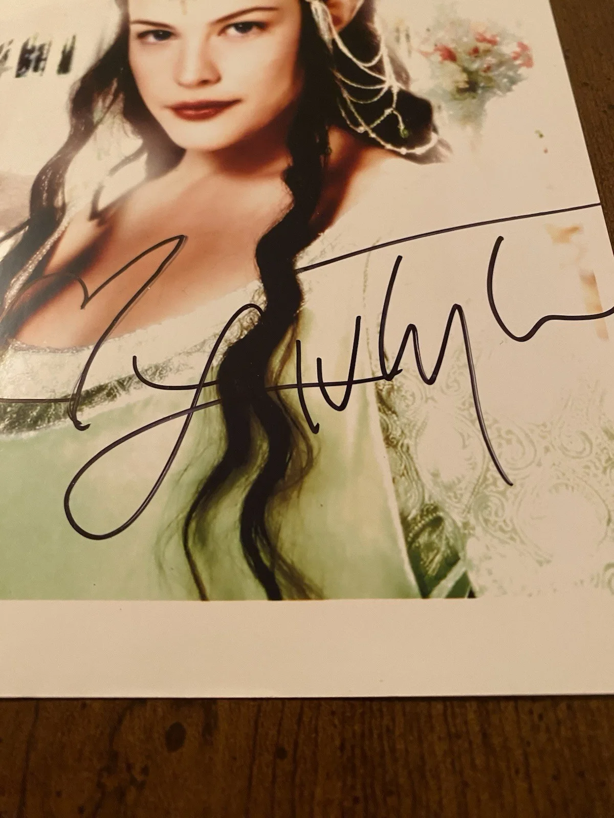 Liv Tyler — Liv Tyler Signed Autographed Photo With COA The Lord Of The Rings Arwen, изображение 3