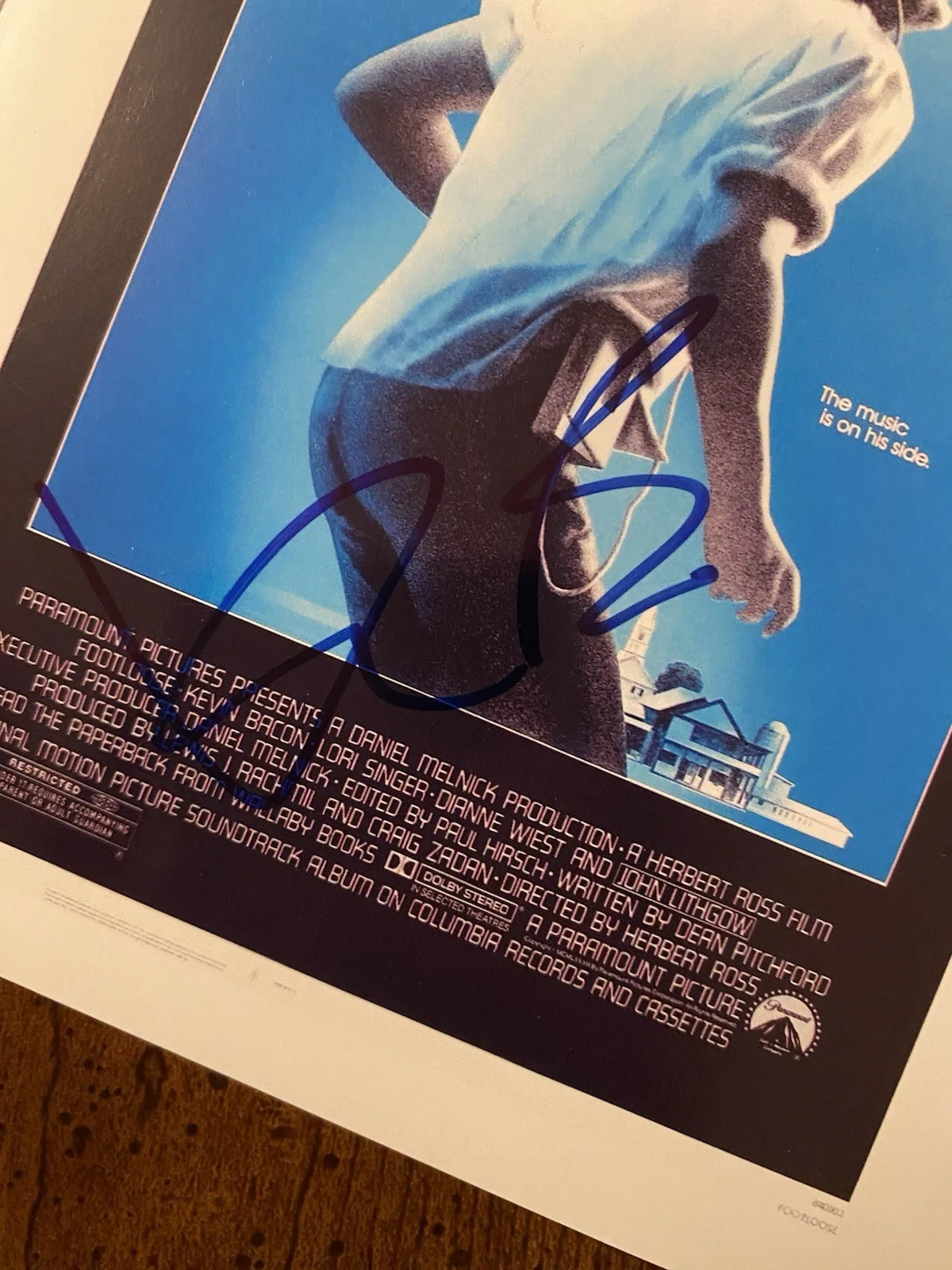 Kevin Bacon — Kevin Bacon Signed Autographed Photo With COA Footloose, image 2