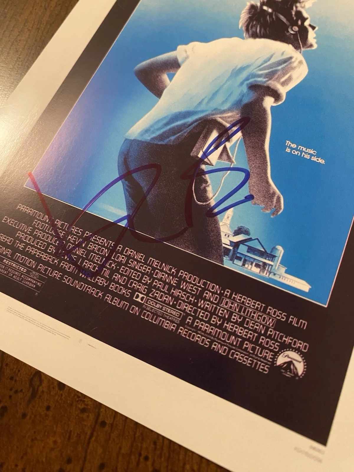 Kevin Bacon — Kevin Bacon Signed Autographed Photo With COA Footloose, image 3