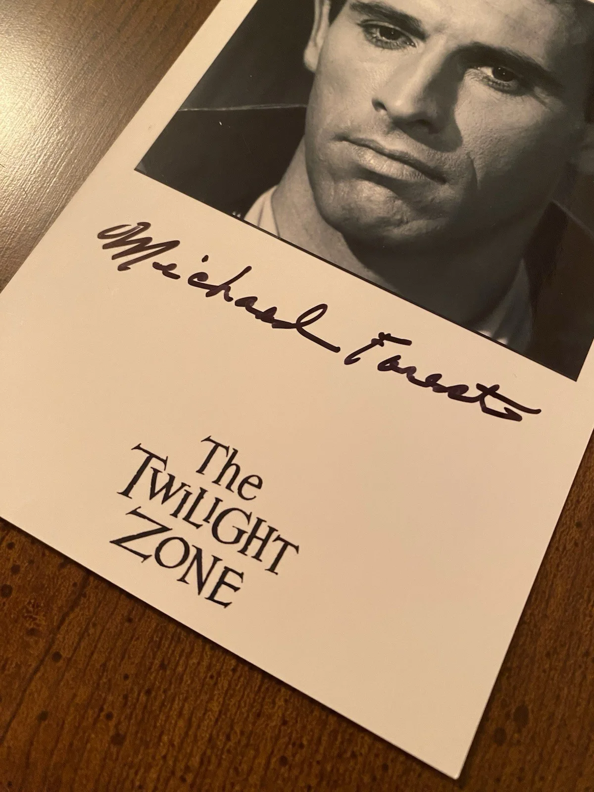 Michael Forest — Michael Forest Signed Autographed Photo With COA The Twilight Zone, image 3